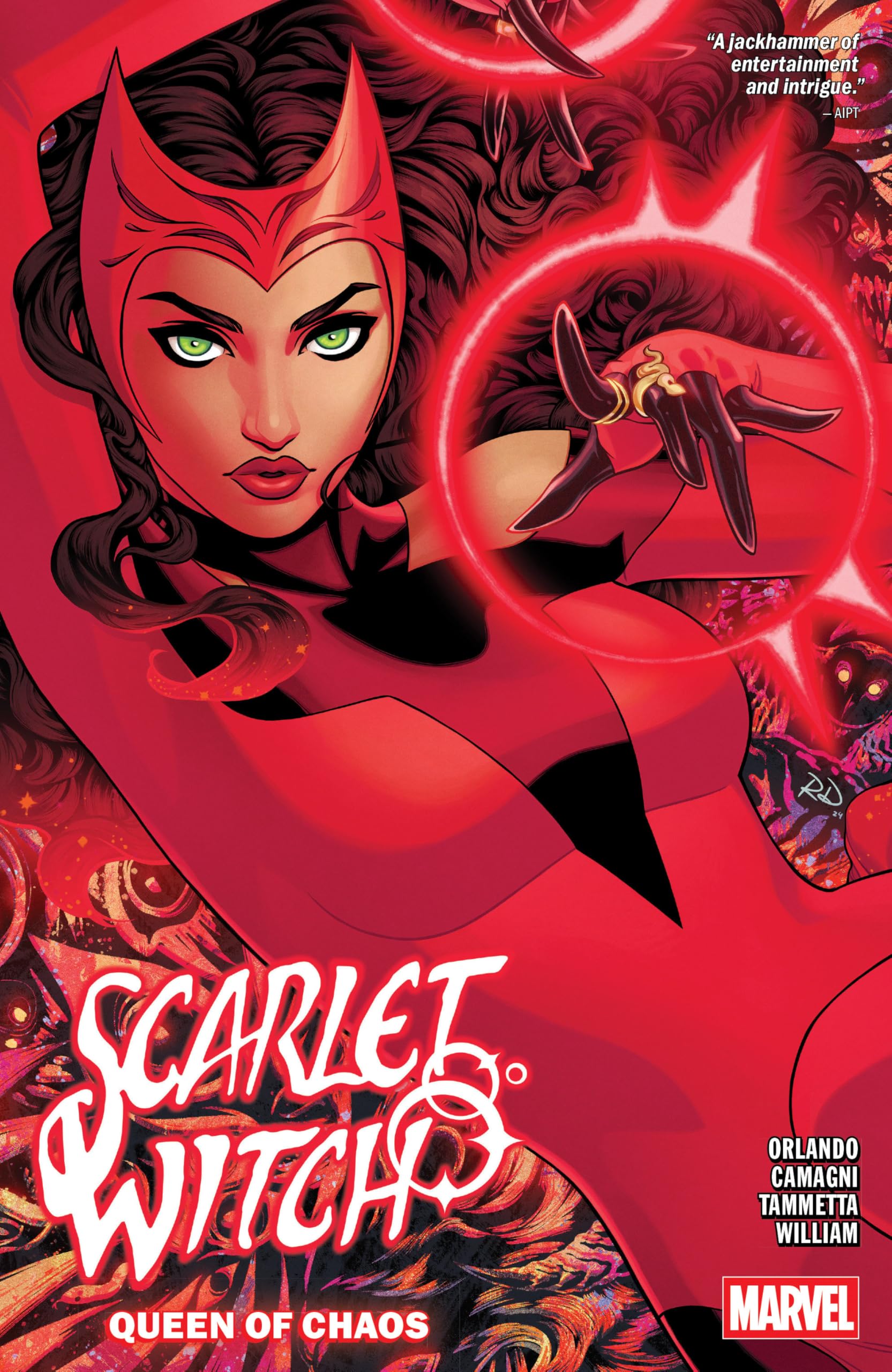 jaquette album SCARLET WITCH BY STEVE ORLANDO VOL. 4: QUEEN OF CHAOS
