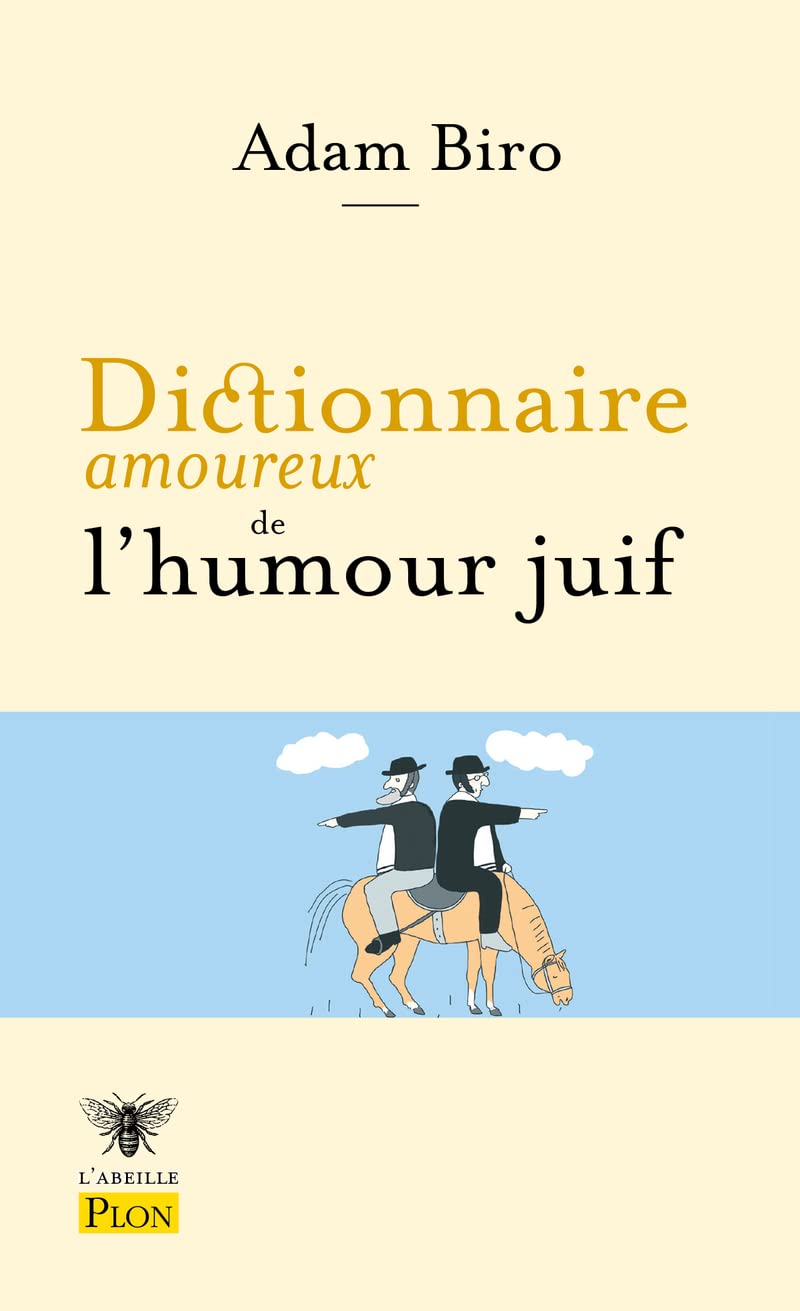 jaquette album Dictionnaire amoureux de l'humour juif