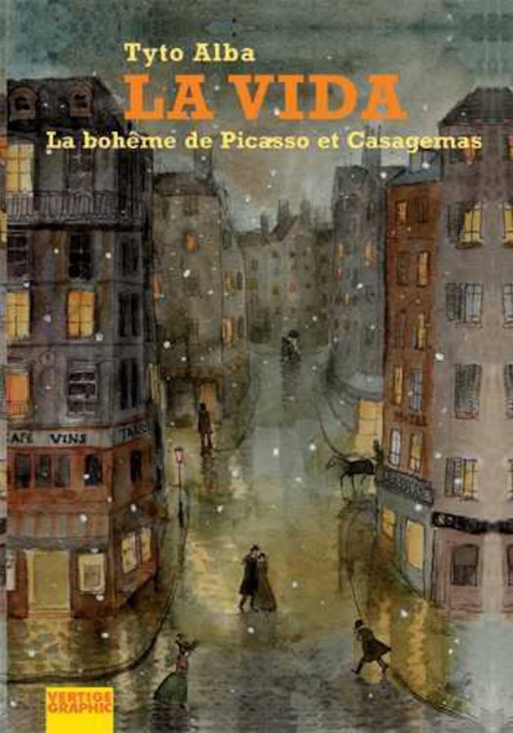 jaquette album La vida, La bohême de Picasso et Casagemas