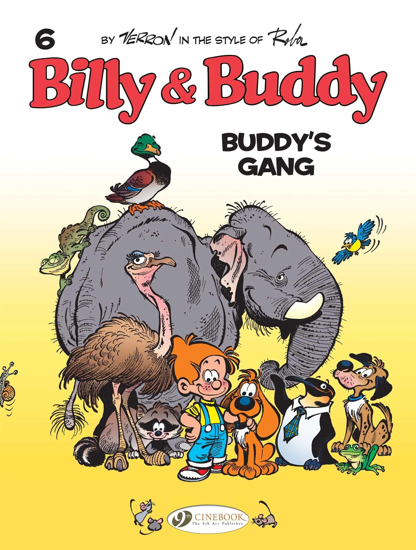 jaquette album Billy & Buddy - tome 6 Buddy's Gang (6)