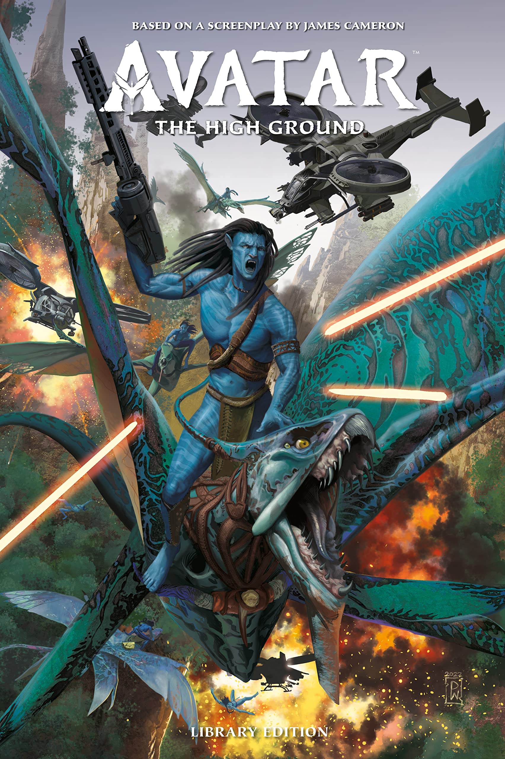 jaquette album Avatar: The High Ground Library Edition