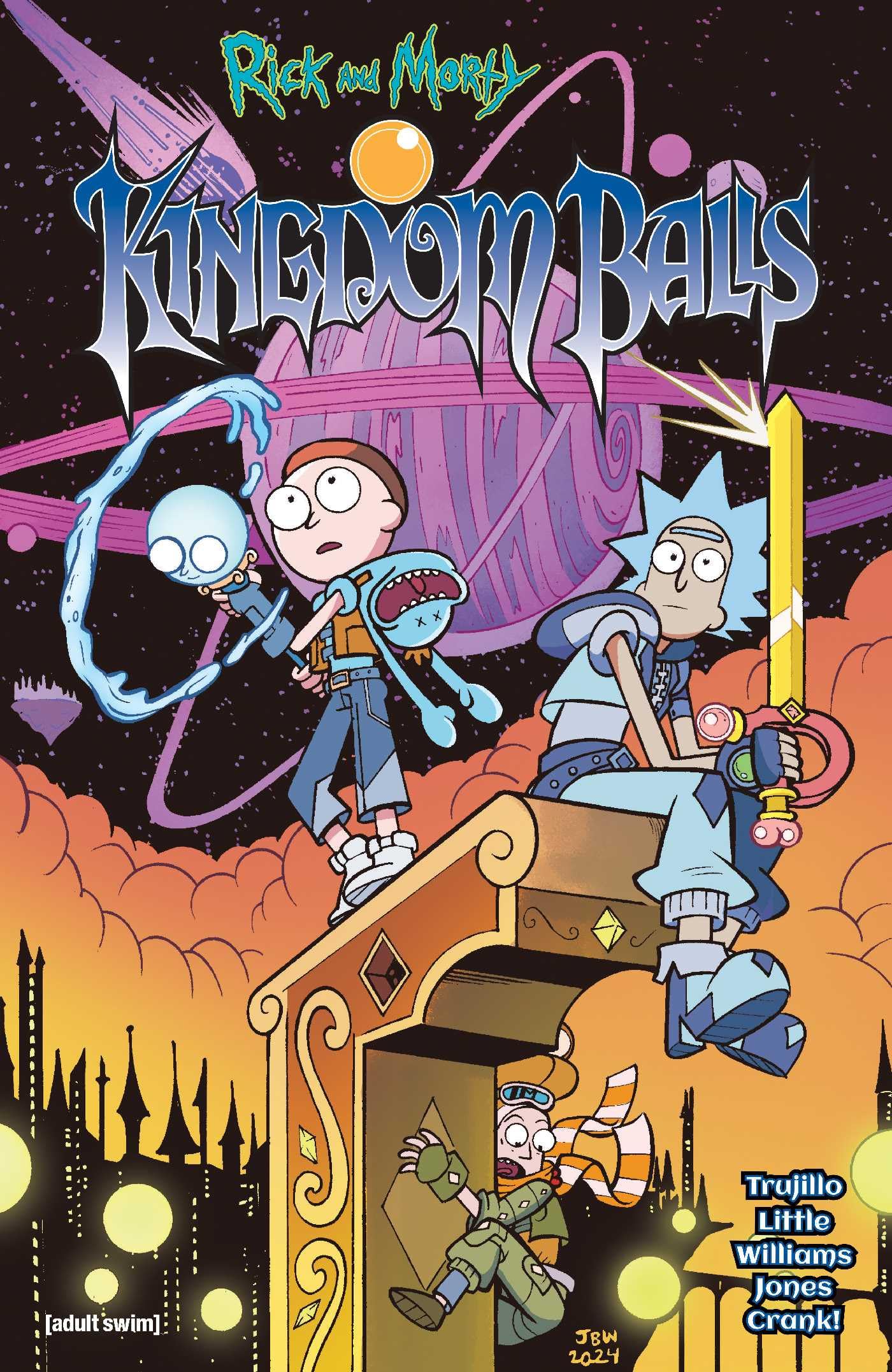 jaquette album Rick and Morty: Kingdom Balls