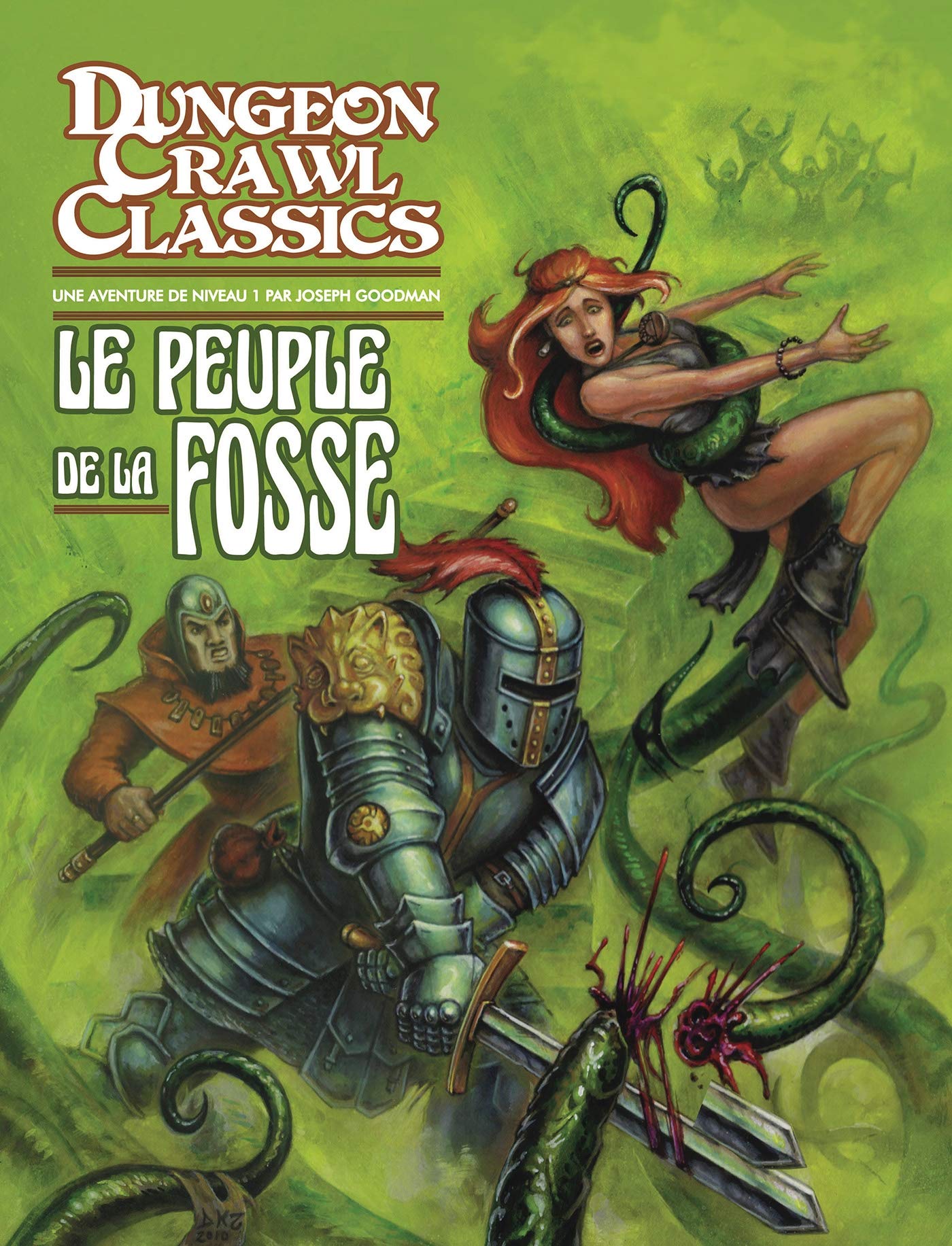 jaquette album Dungeon Crawl Classics 02 : Le Peuple de la fosse (Niv1)