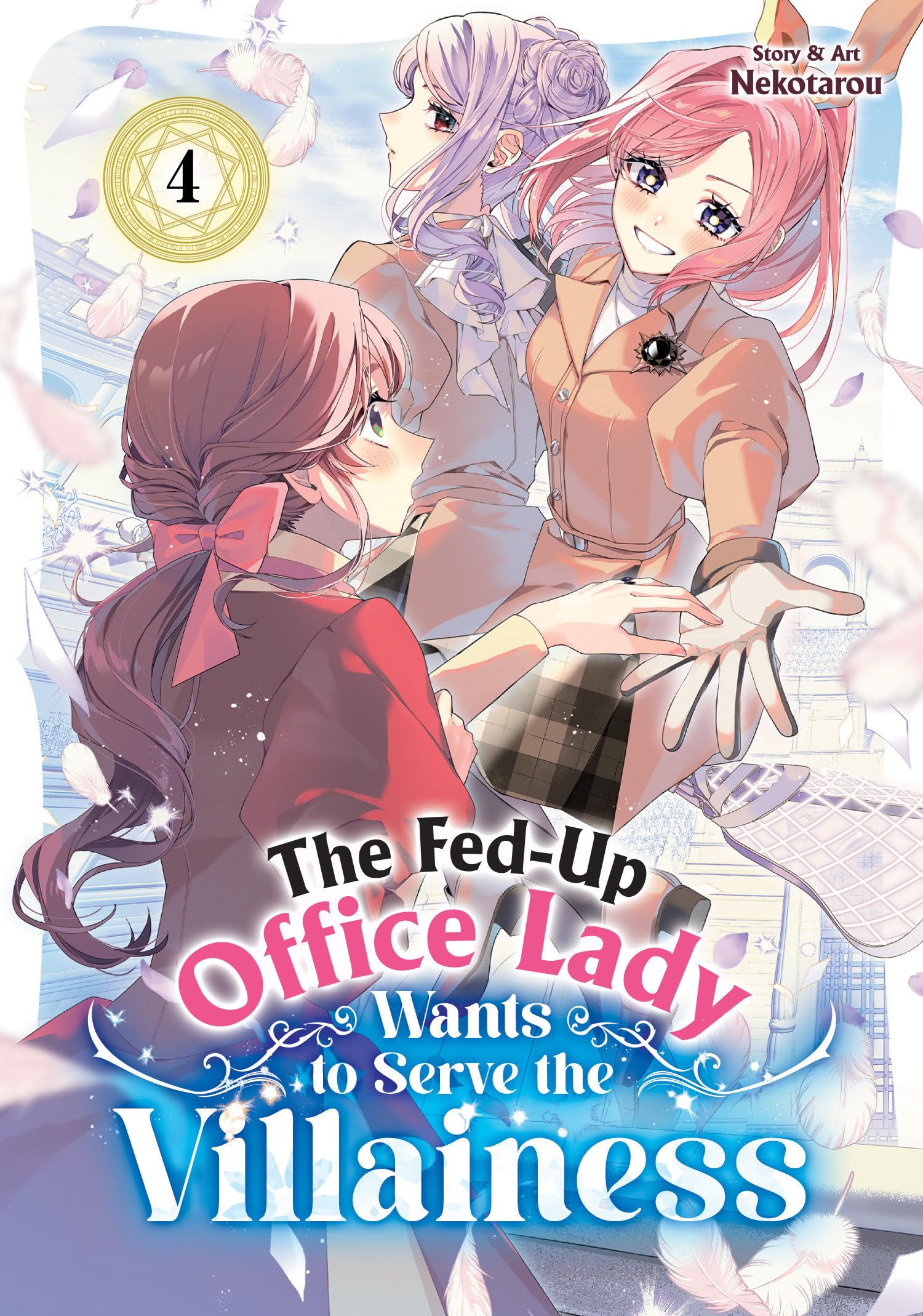 jaquette livre The Fed-Up Office Lady Wants to Serve the Villainess Vol. 4