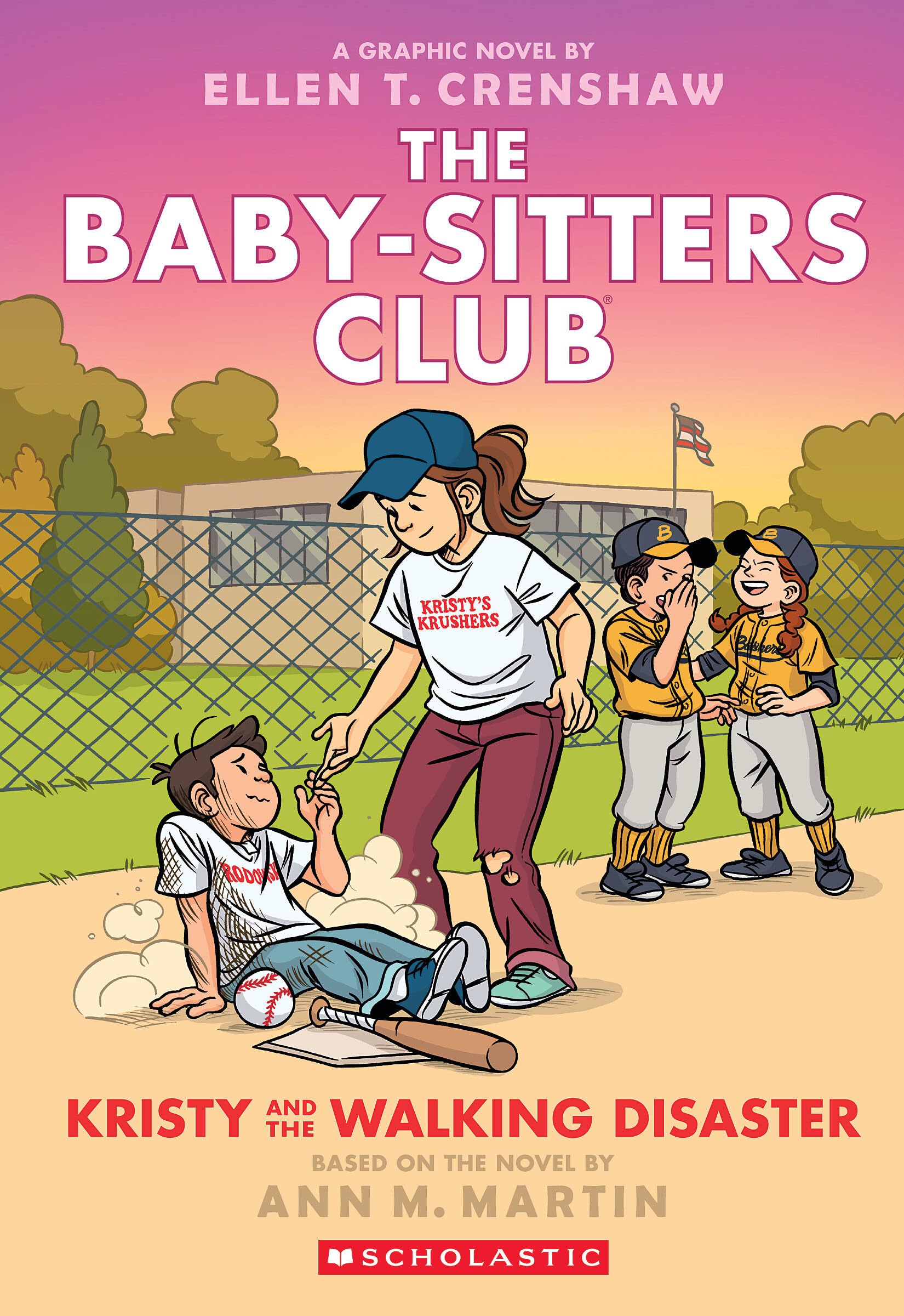 jaquette album Kristy and the Walking Disaster: A Graphic Novel (The Baby-sitters Club #16)