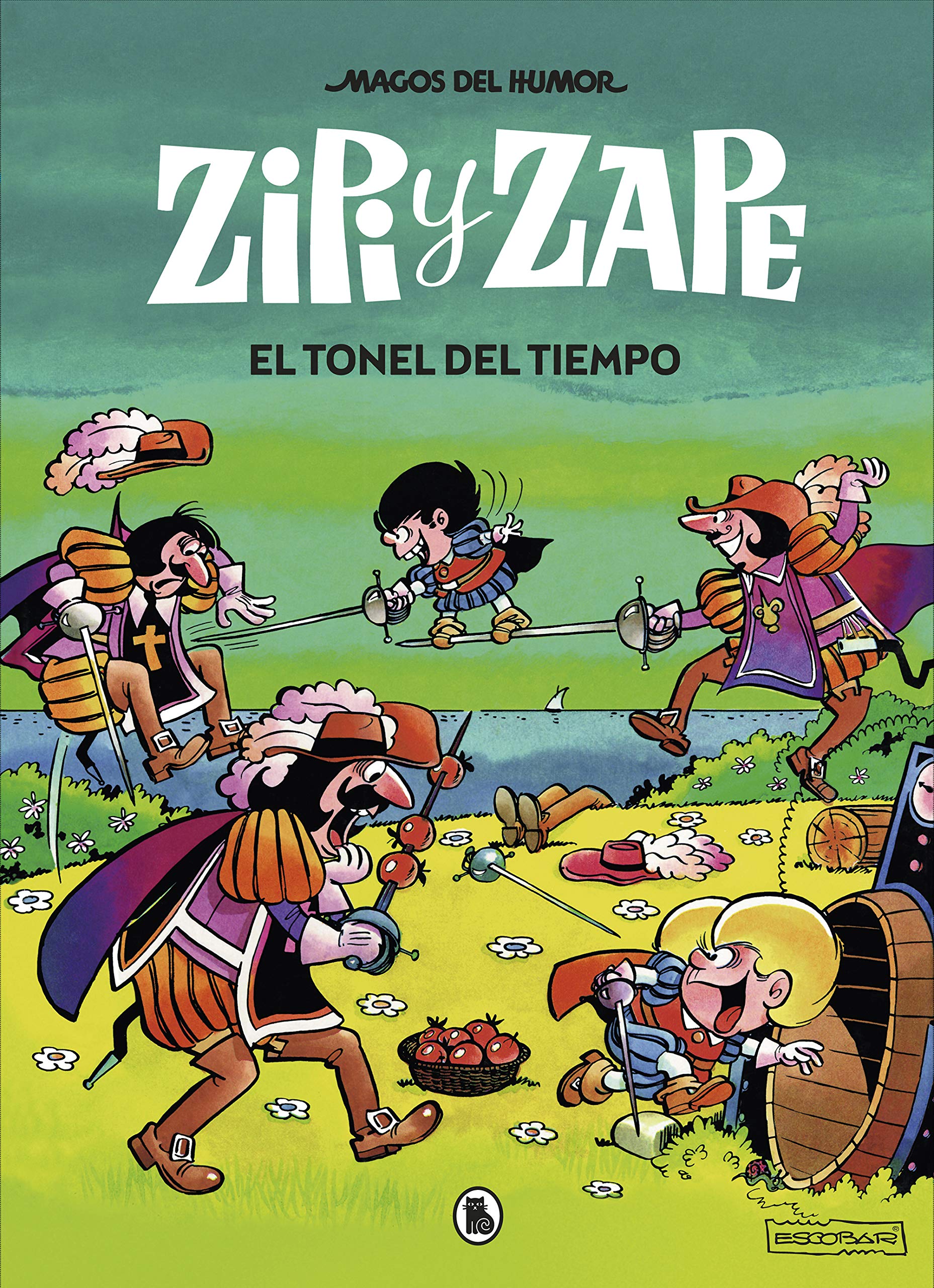 jaquette album Zipi y Zape. El tonel del tiempo (Magos del Humor 14)