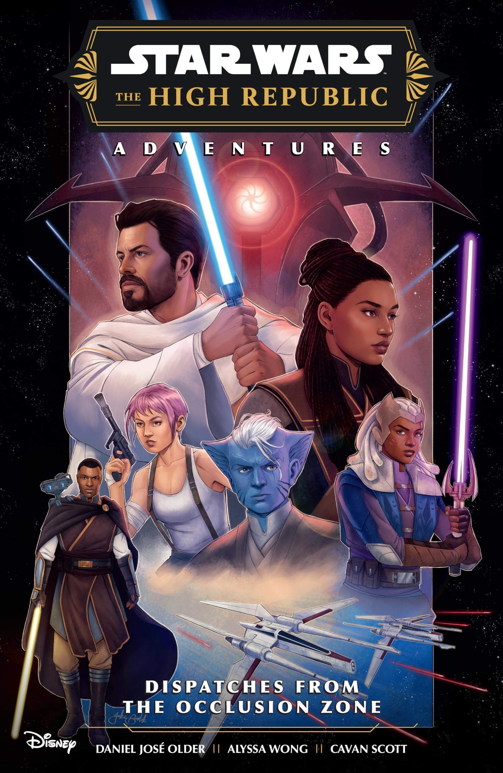 jaquette album Star Wars: The High Republic Adventures Phase III; Dispatches from the Occlusion Zone