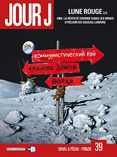 jaquette album Jour J Tome 39 - Lune Rouge 2/3