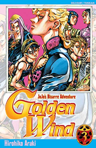 jaquette album Jojo's bizarre adventure - Golden Wind - Tome 3 : La fortune de Polpo