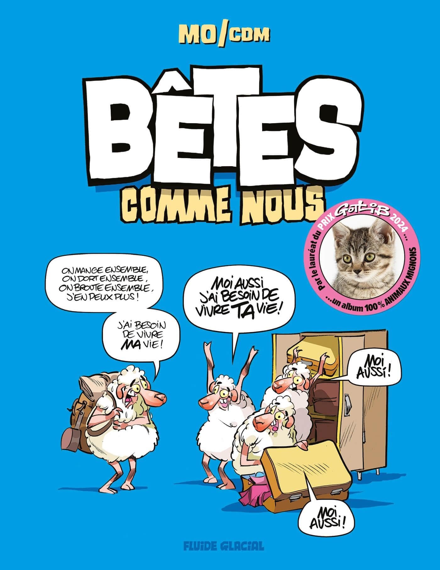 jaquette livre Bêtes comme nous - tome 01