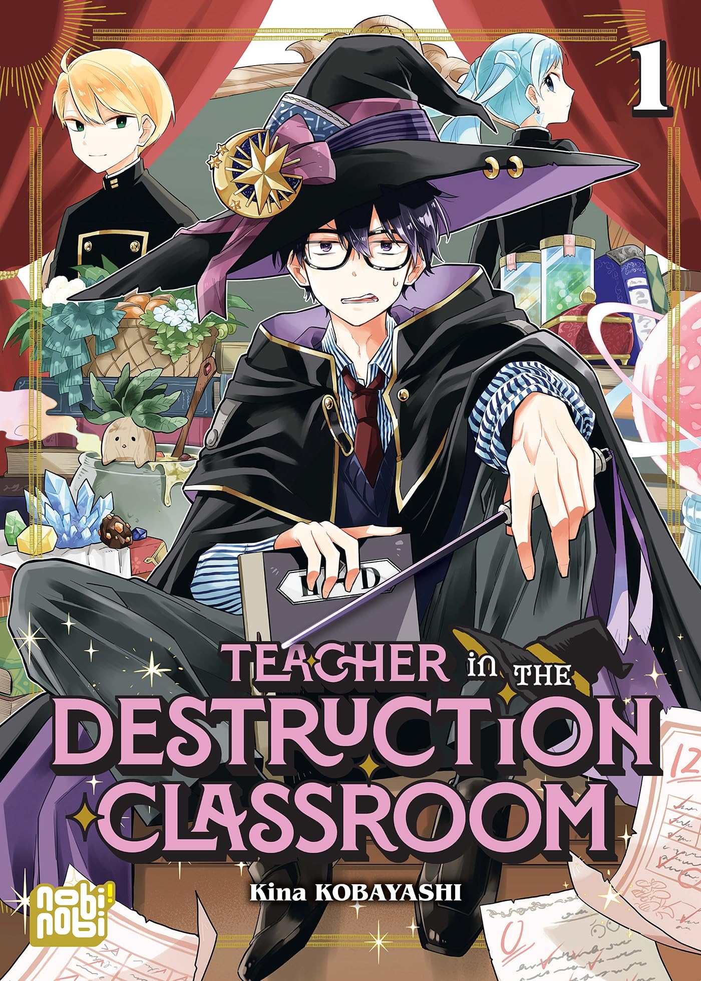 jaquette album Teacher in the Destruction Classroom T01