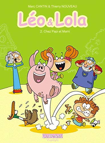 jaquette album Léo Et Lola Tome 2 - Chez Papi Et Mamie