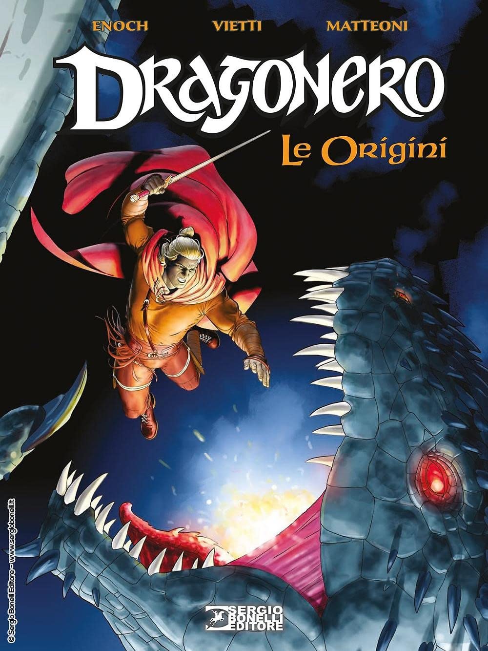 jaquette album Le origini. Dragonero. Nuova ediz.
