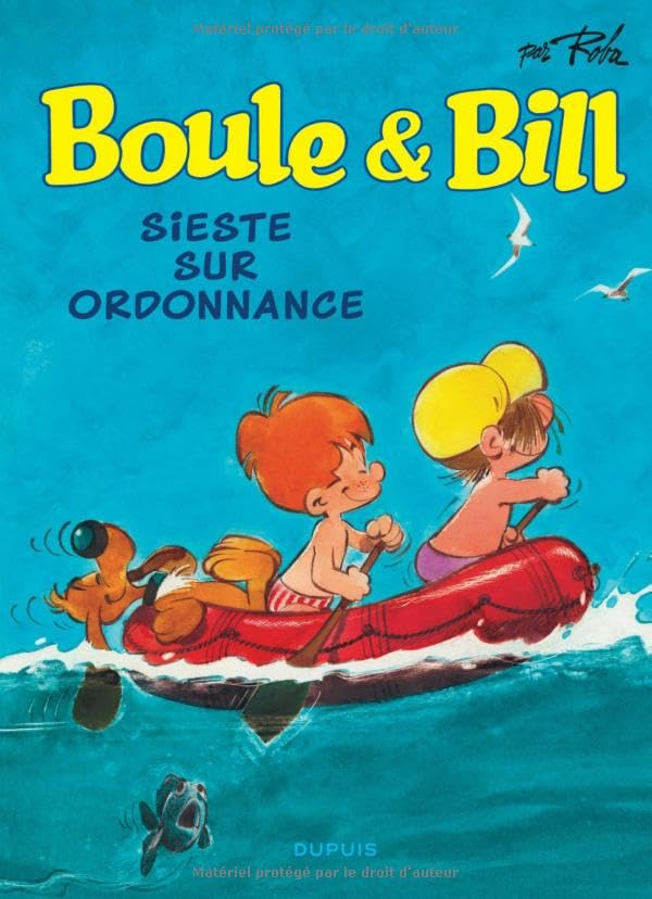 jaquette album Boule et Bill - Tome 12 - Sieste sur ordonnance