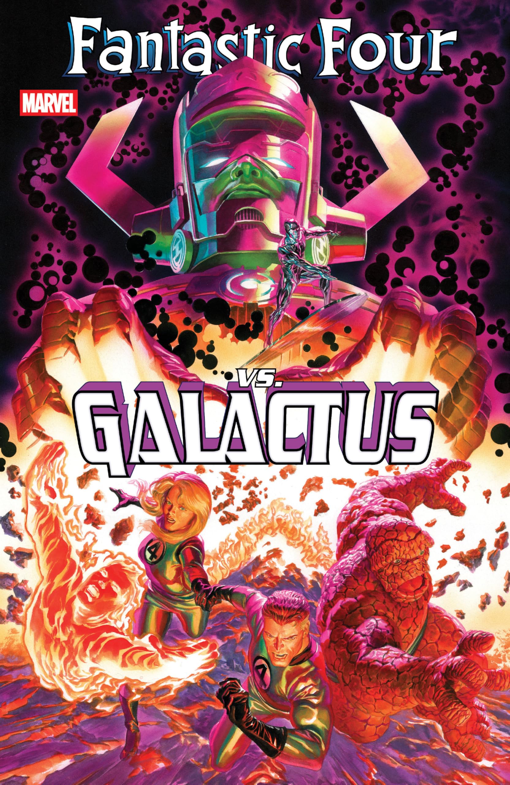 jaquette album FANTASTIC FOUR VS. GALACTUS