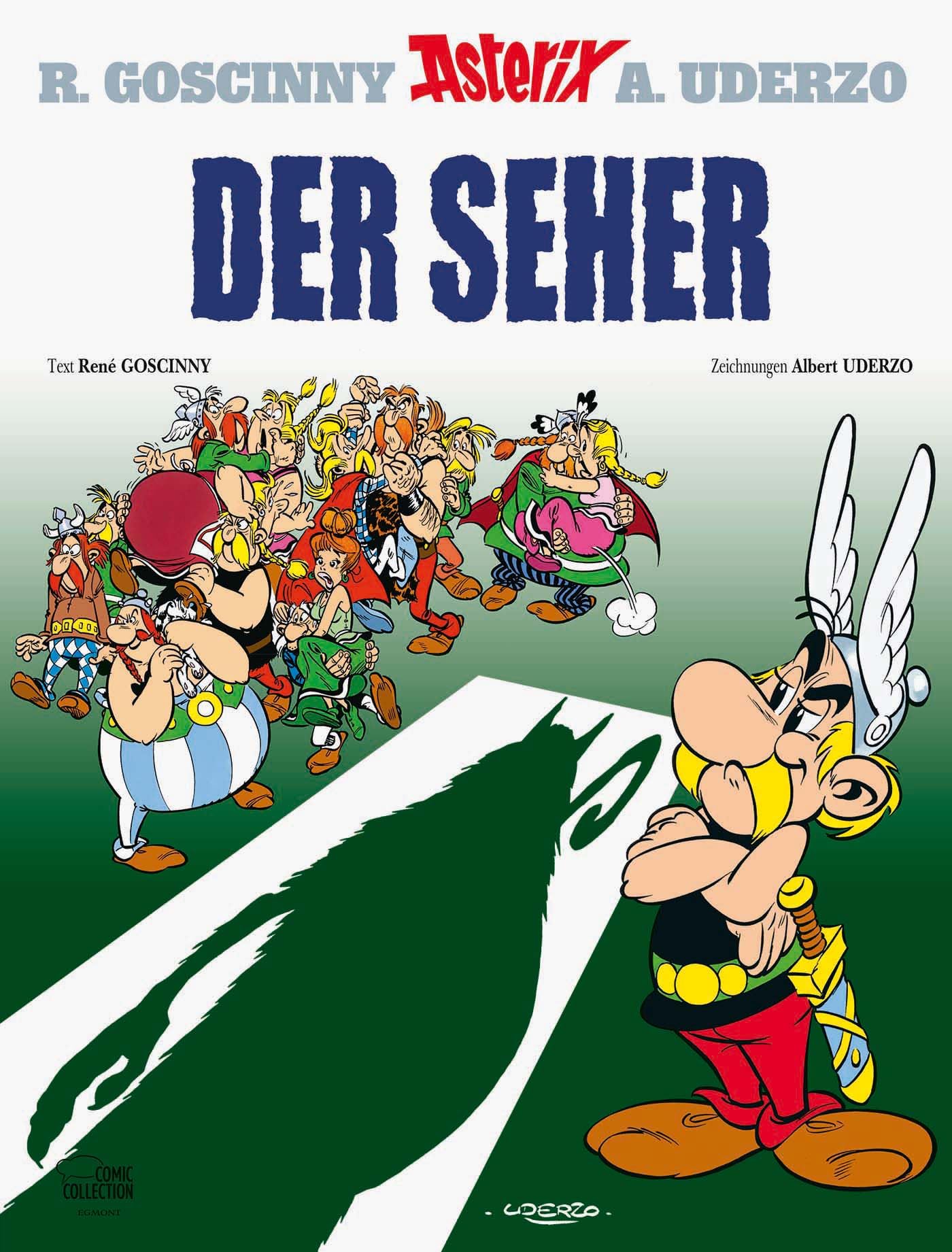 jaquette album Asterix in German: Asterix der Seher
