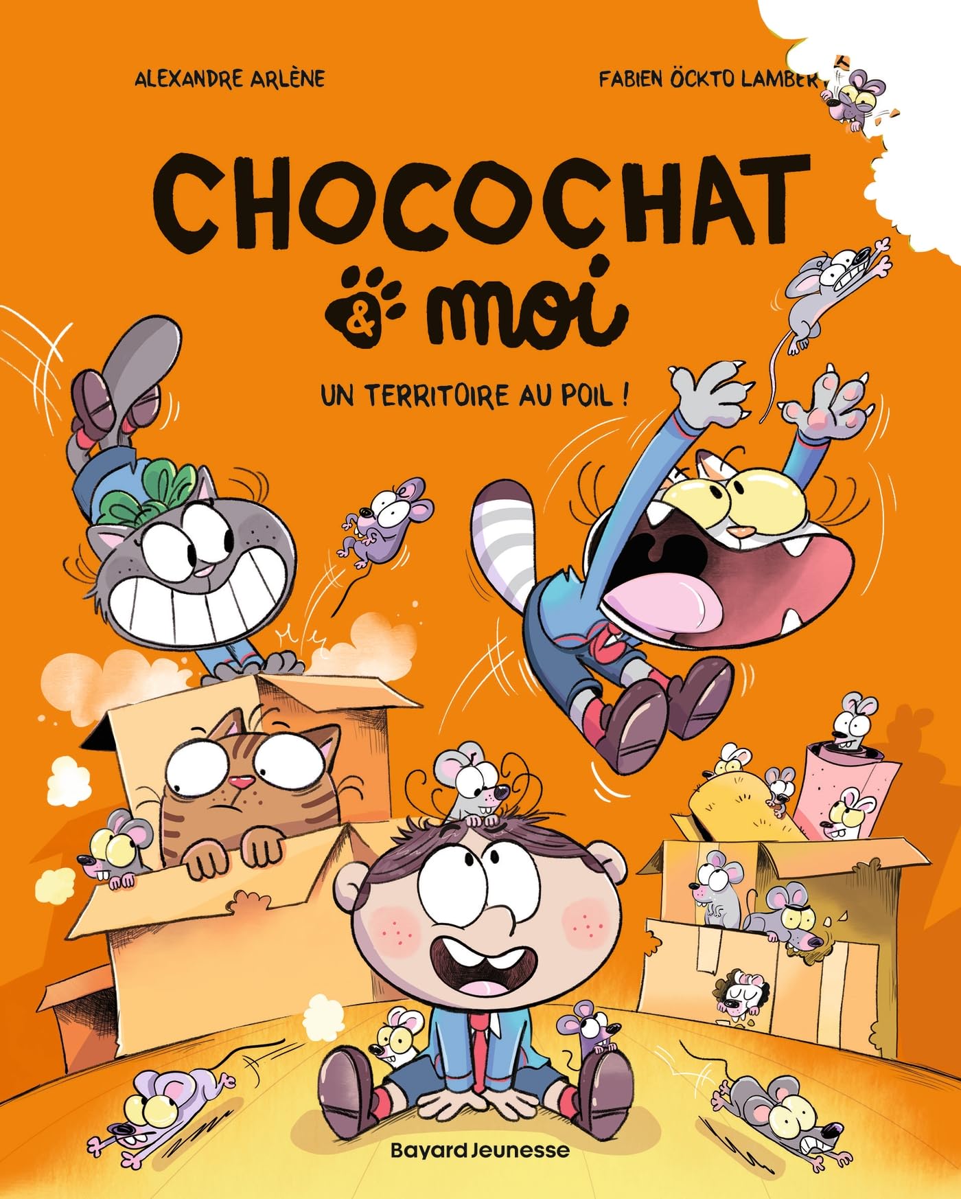 jaquette album Chocochat , Tome 04: Un territoire au poil