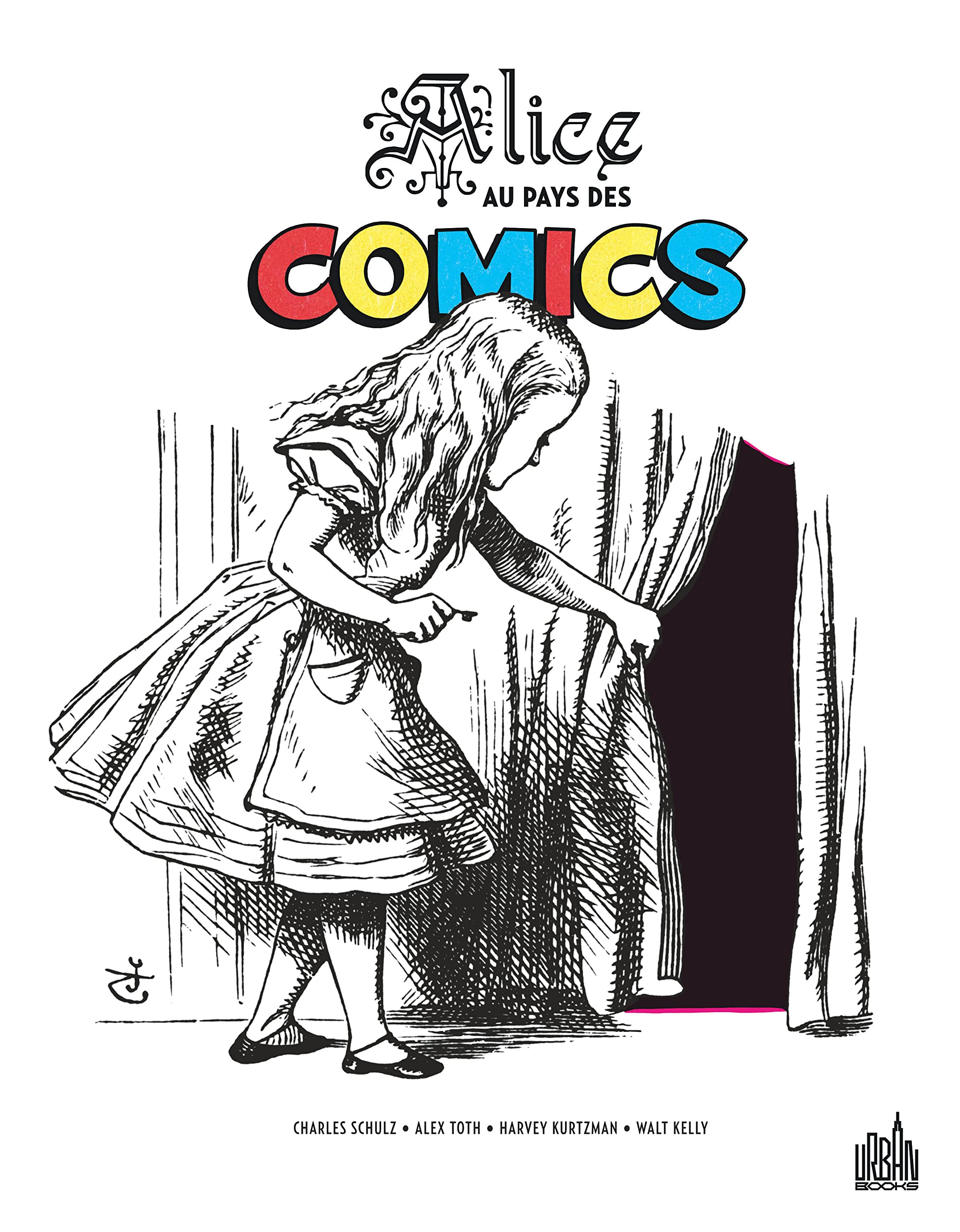 jaquette album ALICE AU PAYS DES COMICS