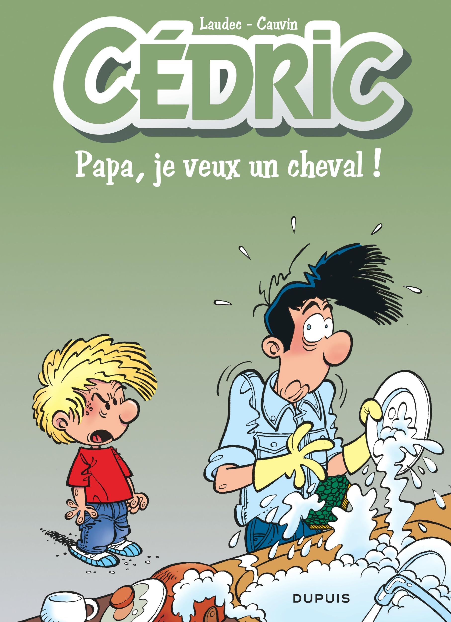 jaquette album Cédric - Tome 13 - Papa, je veux un cheval !