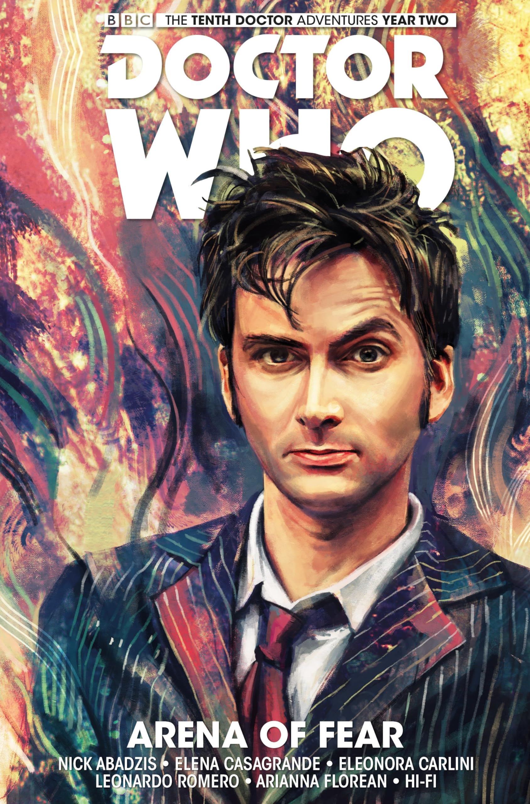 jaquette album Doctor Who the Tenth Doctor 5: Arena of Fear