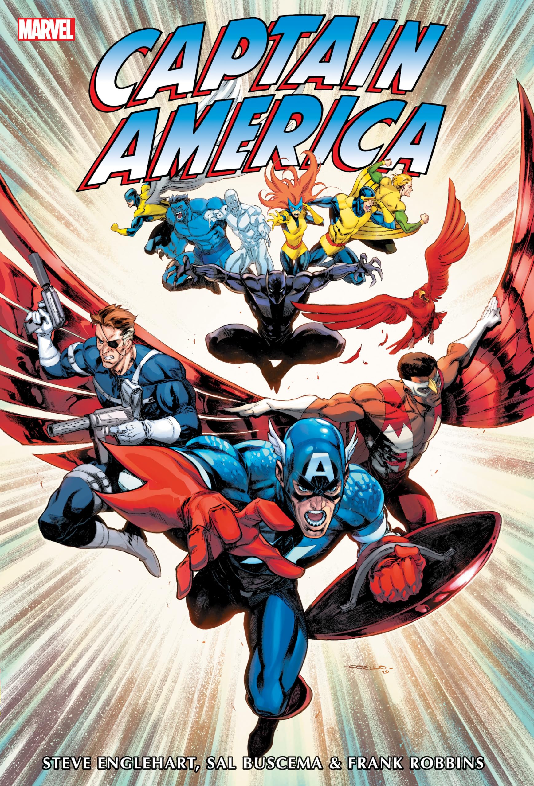 jaquette album CAPTAIN AMERICA OMNIBUS VOL. 3 IBAN COELLO COVER [NEW PRINTING]