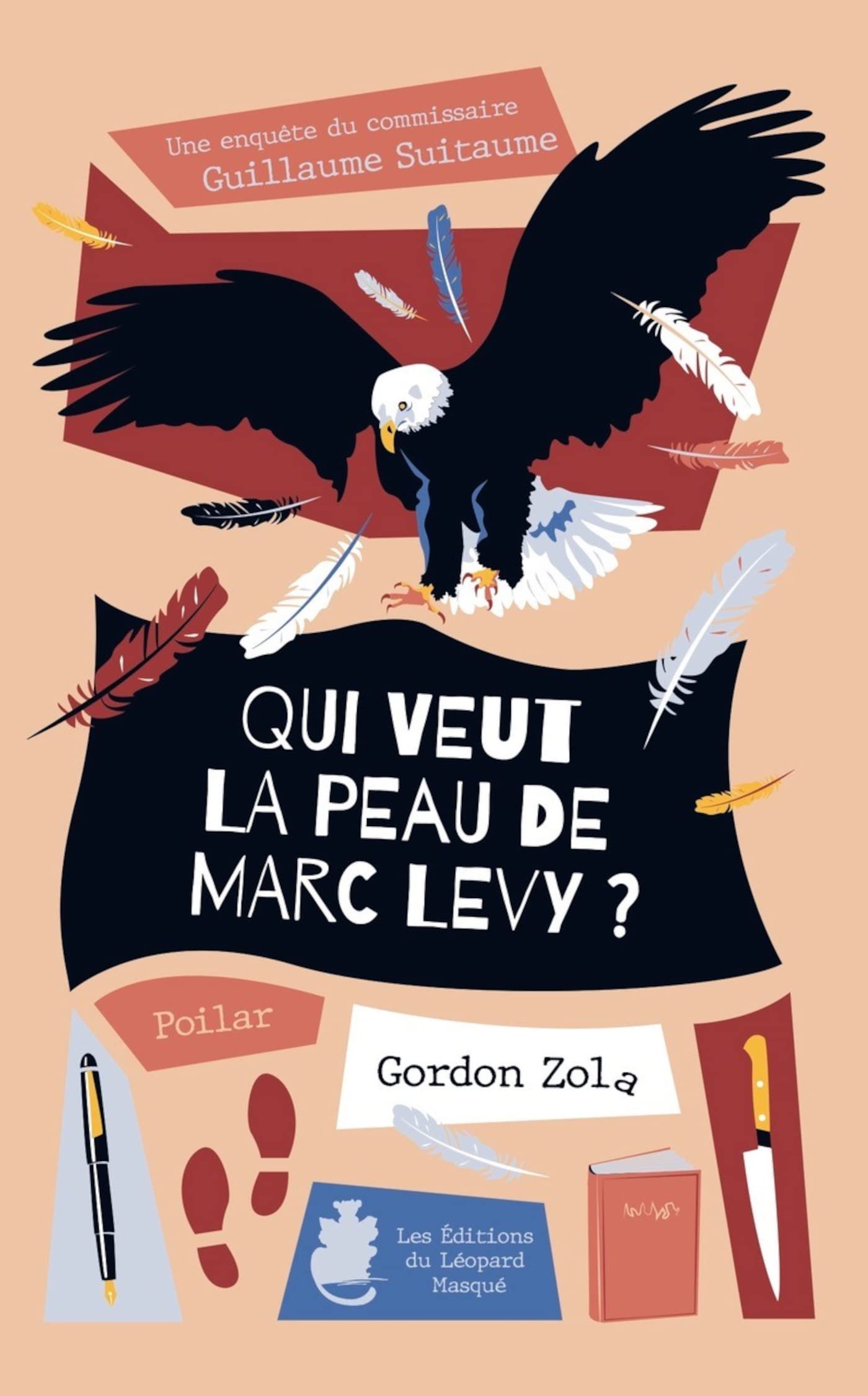 jaquette album Qui veut la peau de Marc Levy ?