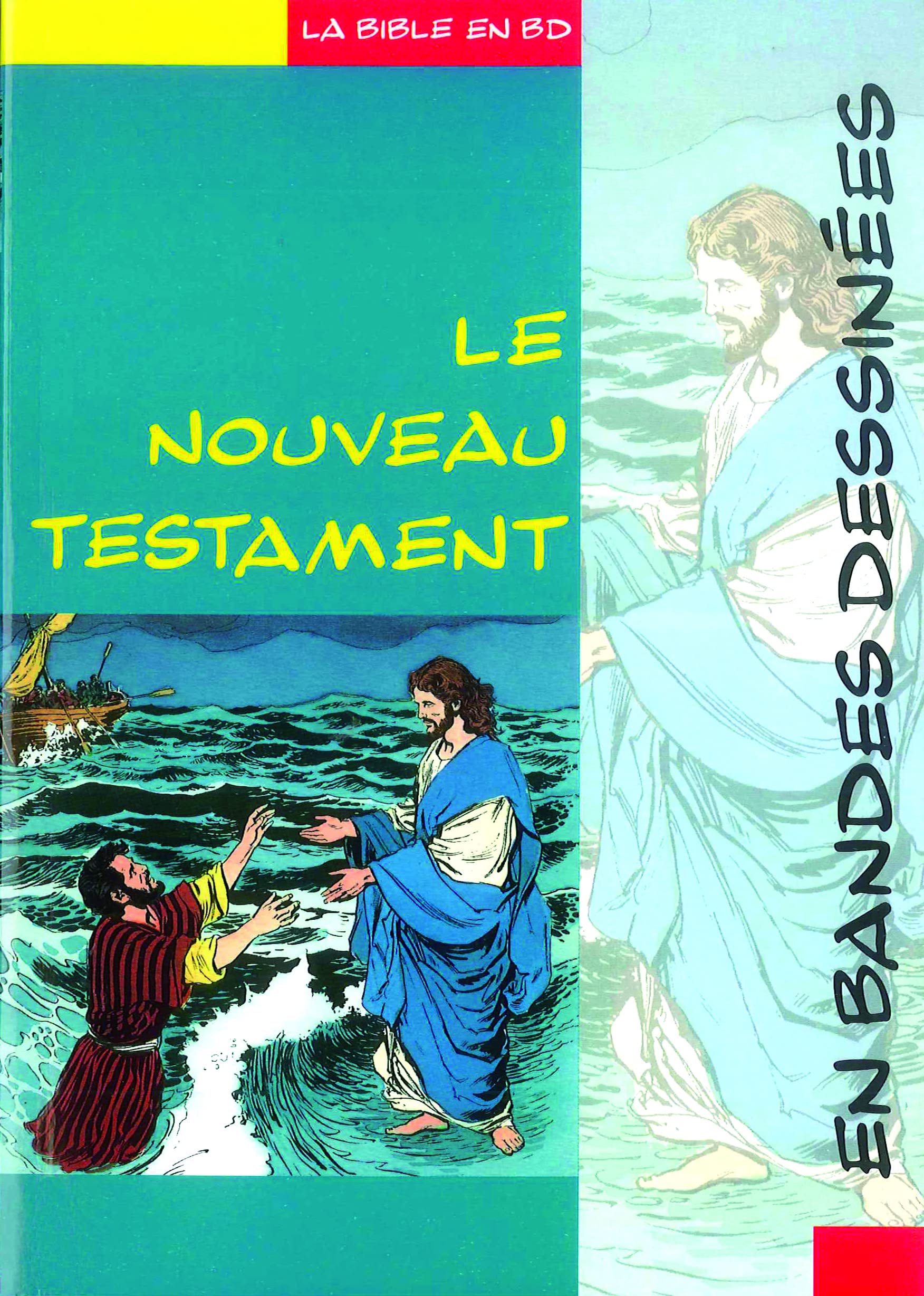jaquette album Le nouveau testament en bandes dessinées