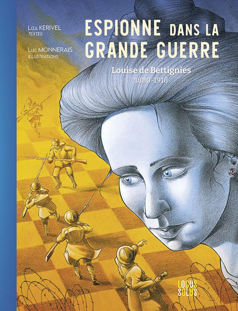 jaquette album Espionne dans la Grande Guerre: Louise de Bettignies (1880-1918)