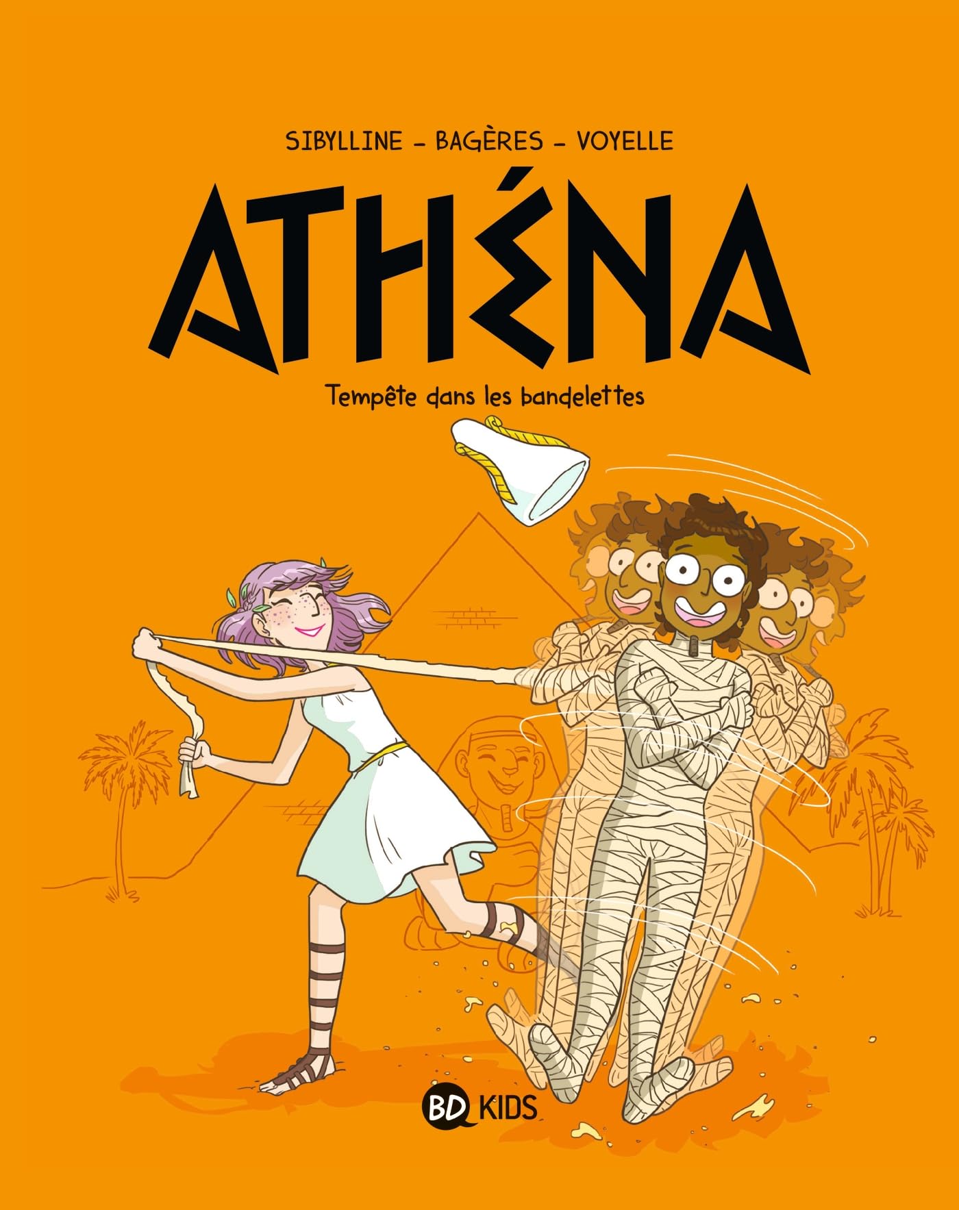 jaquette album Athéna, Tome 05: Tempête dans les bandelettes