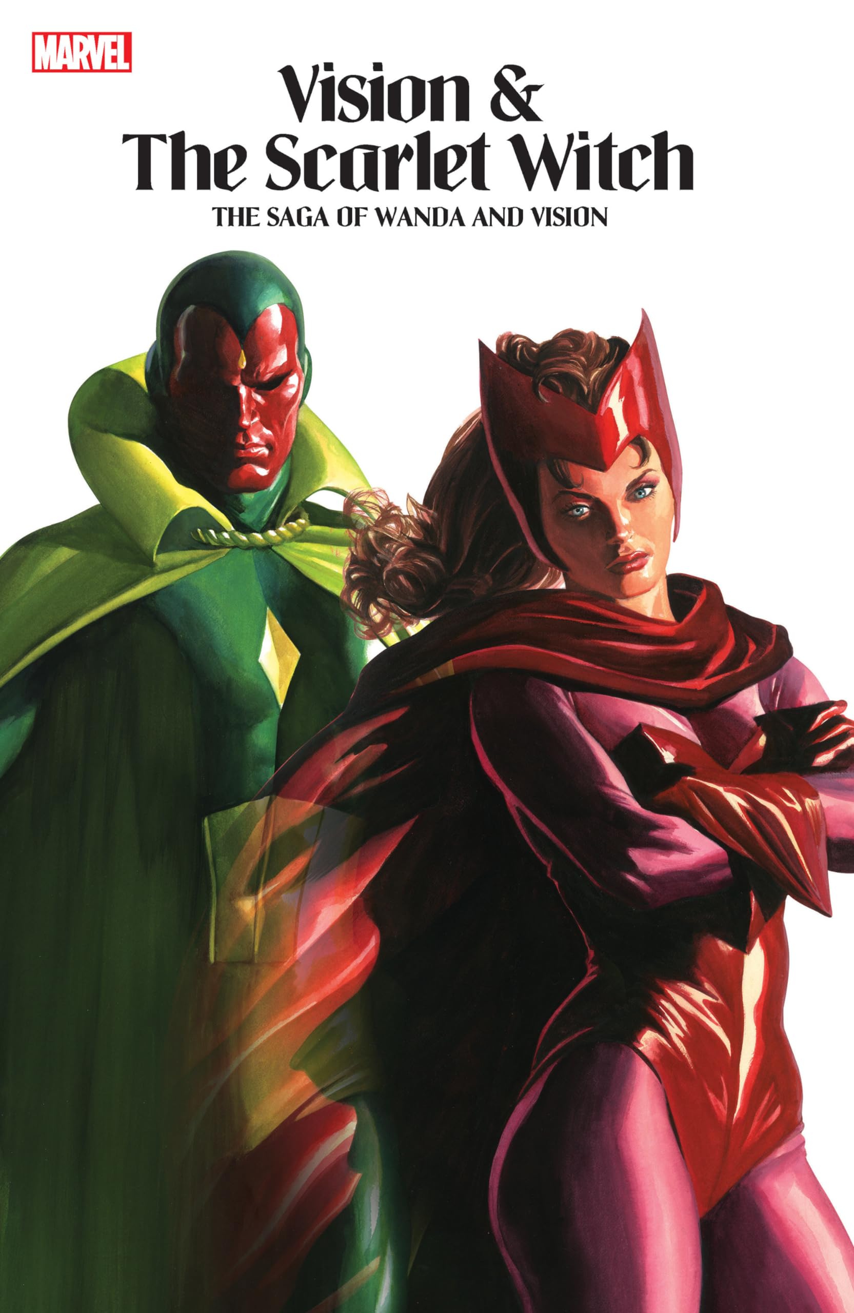 jaquette album Vision & The Scarlet Witch - The Saga Of Wanda And Vision TPB