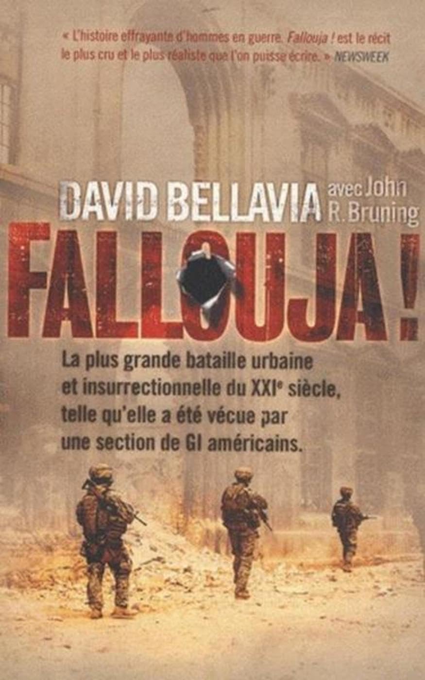 jaquette livre Fallouja !: La plus grande bataille urbaine et insurrectionnelle du XXIe siècle telle qu'elle a été vécue par une section de GI américains
