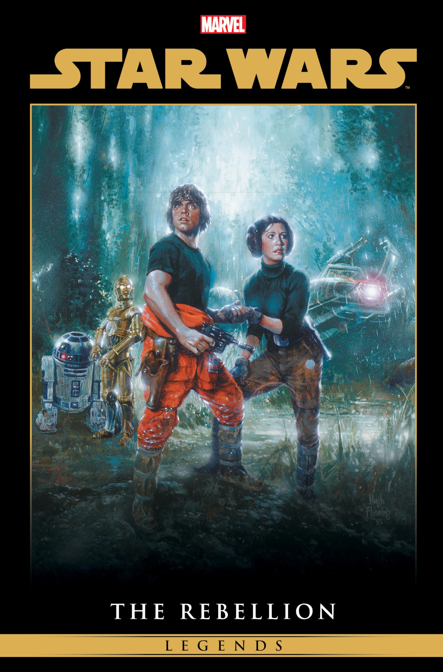jaquette album STAR WARS LEGENDS: THE REBELLION OMNIBUS VOL. 2 FLEMING COVER