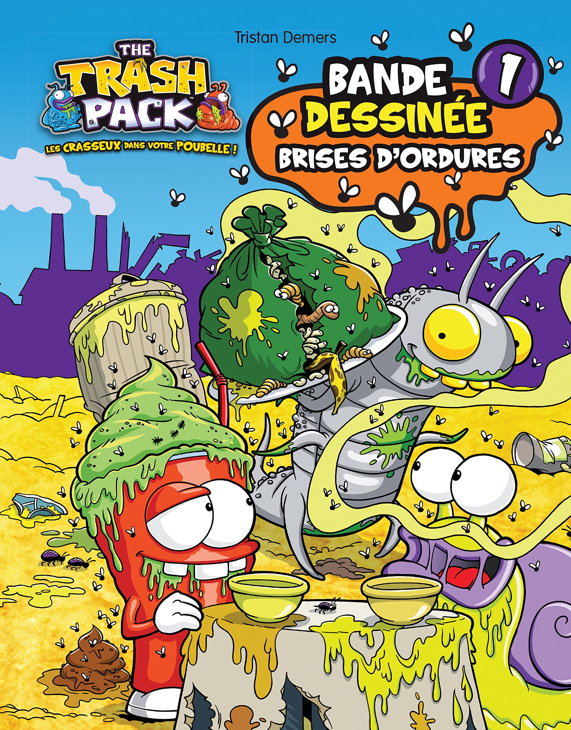 jaquette album THE TRASH PACK T1-BRISES D'ORDURES