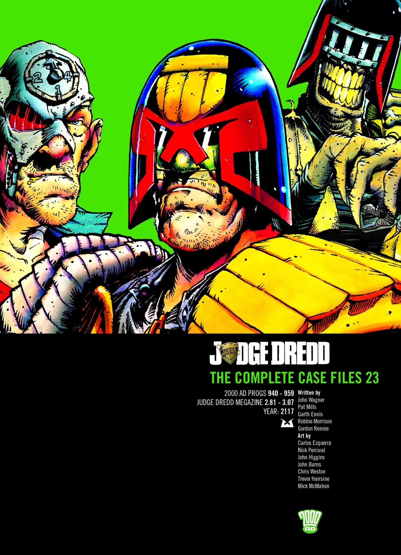 jaquette album Judge Dredd: The Complete Case Files 23 (Volume 23)