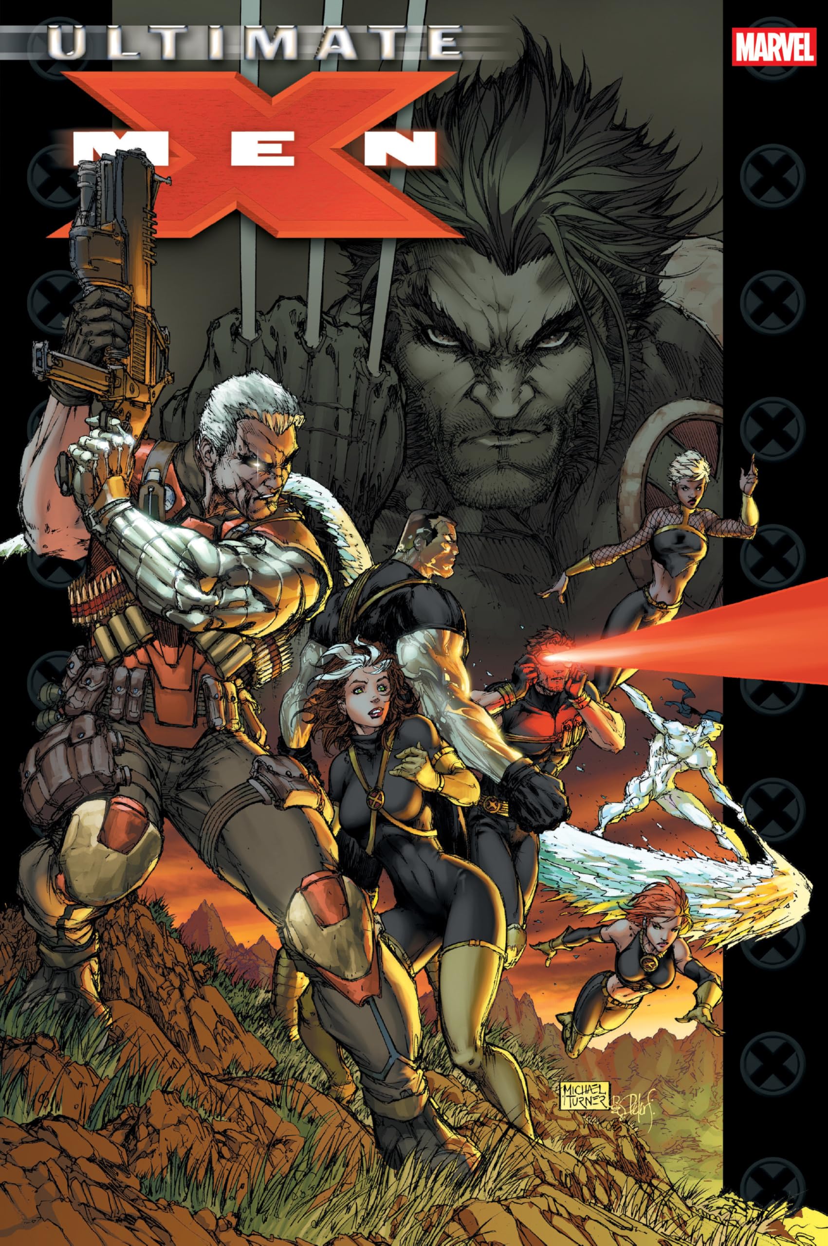 jaquette album Ultimate X-Men Omnibus Vol. 3 Michael Turner Cover