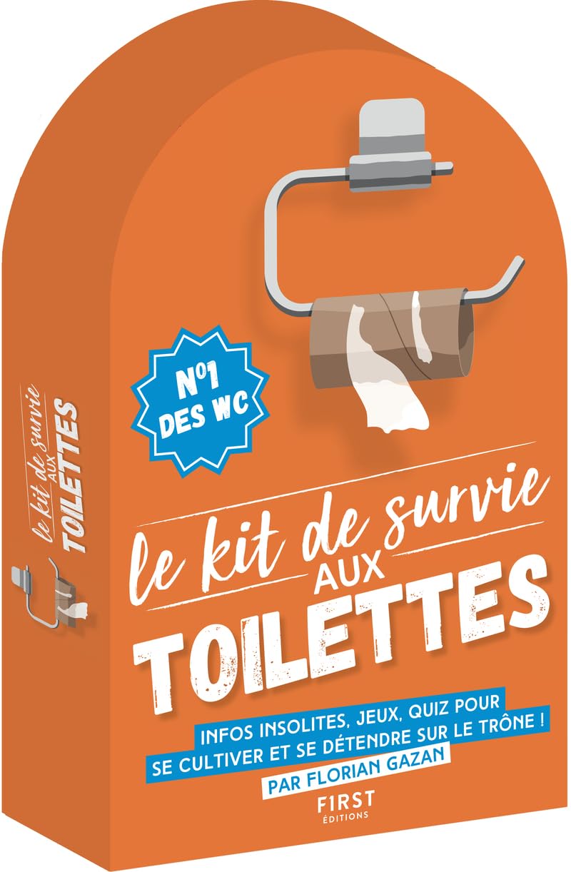 jaquette livre Kit de survie aux toilettes, 8ème édition