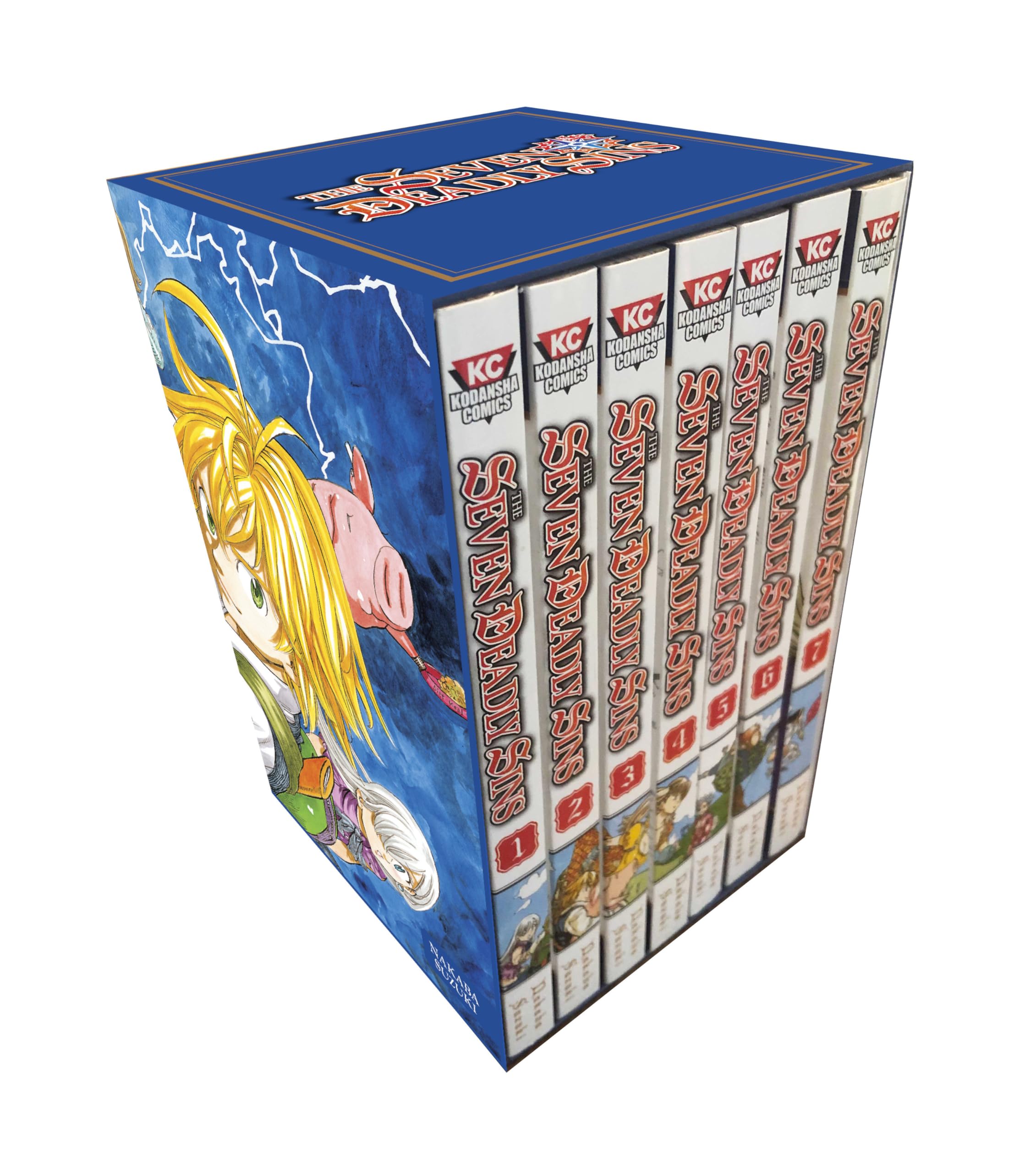 jaquette album The Seven Deadly Sins Manga Box Set 1