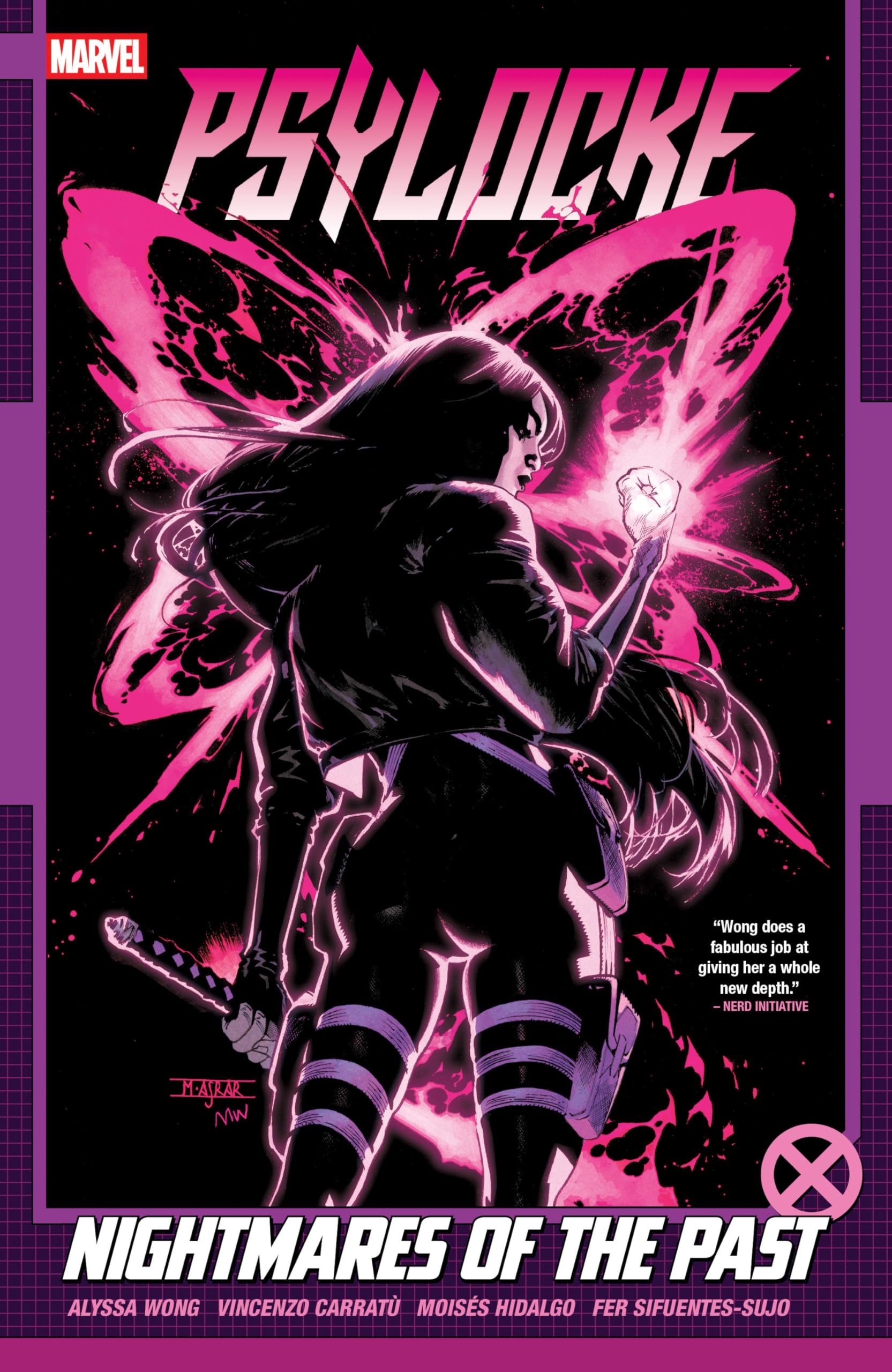 jaquette album Psylocke Vol. 2: Nightmares Of The Past