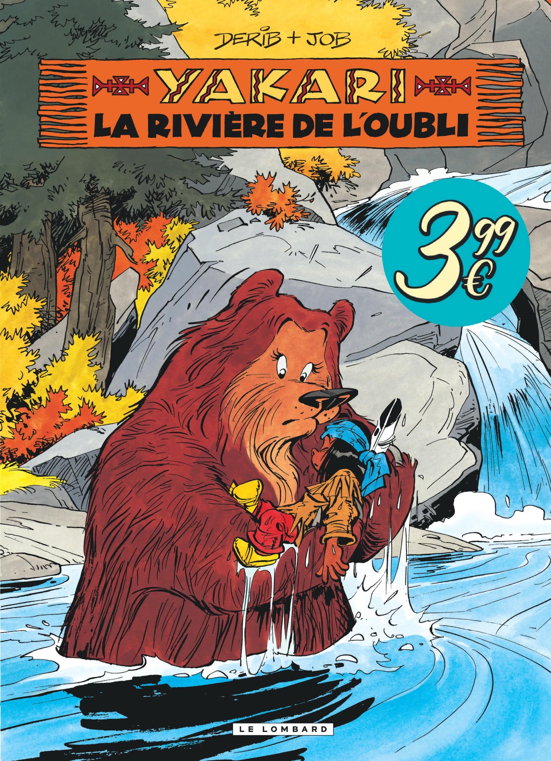 jaquette album Yakari - Tome 15 - La Rivière de l'oubli