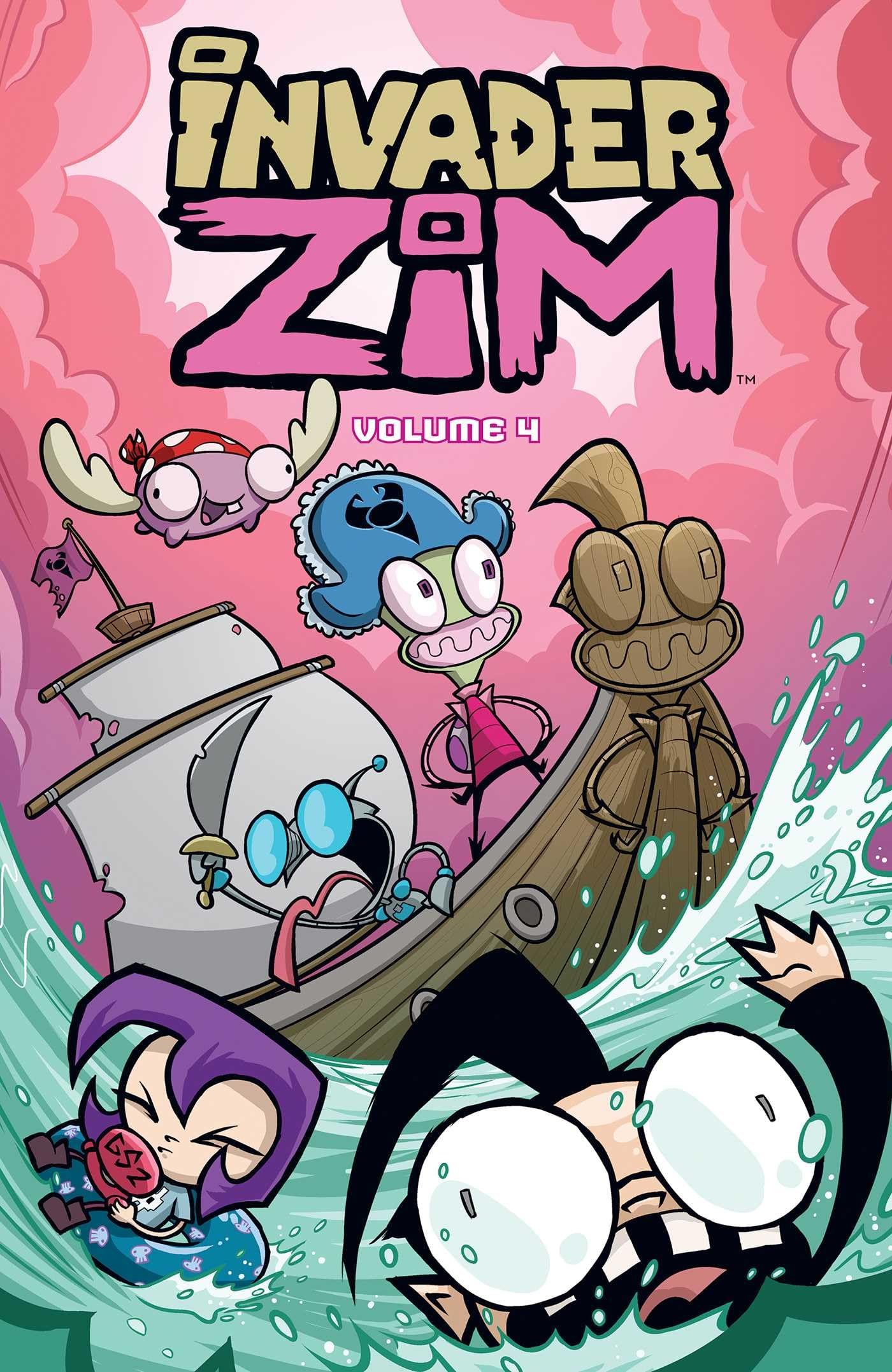jaquette album Invader Zim 4