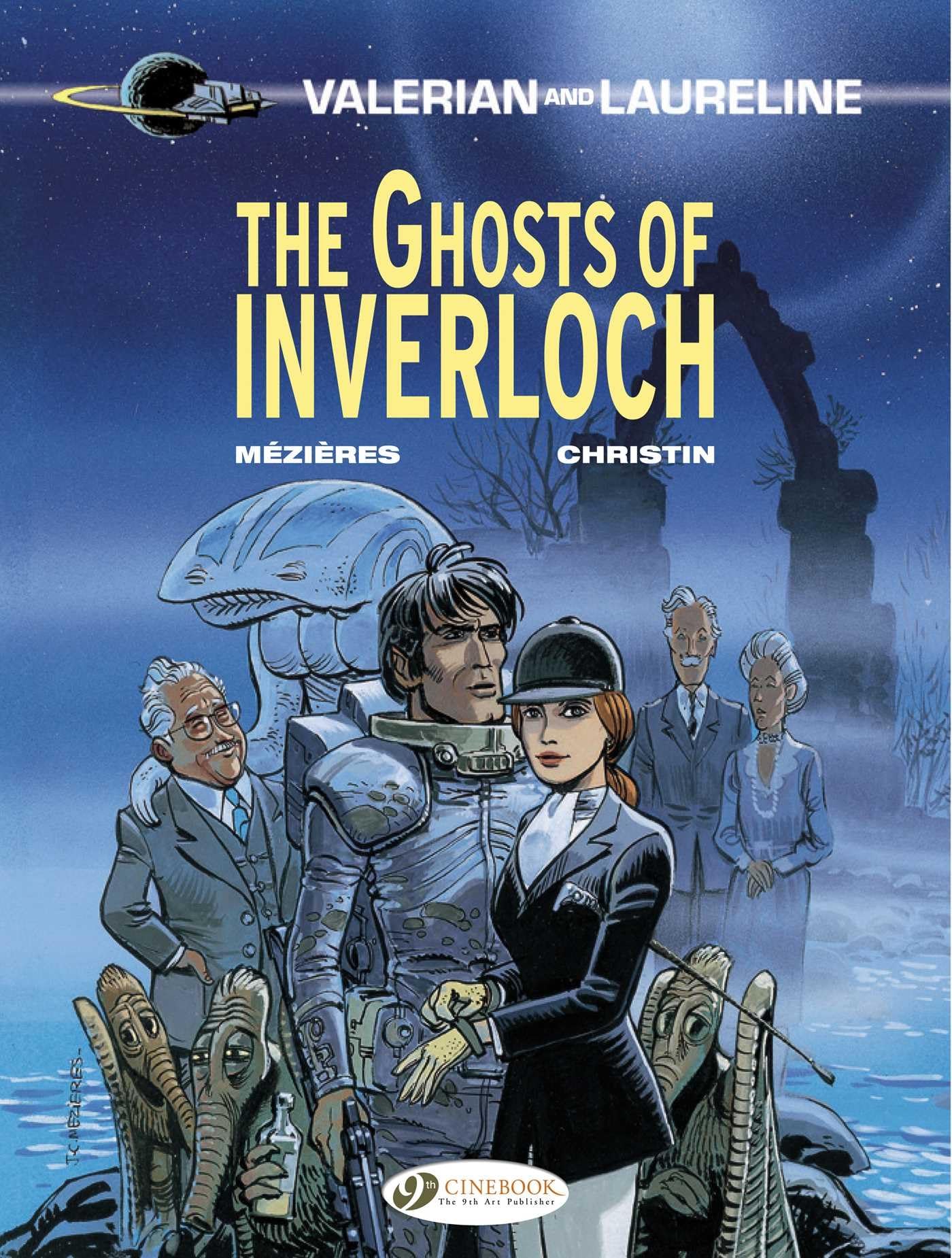 jaquette album Valérian - tome 11 The Ghost of Inverloch (11)