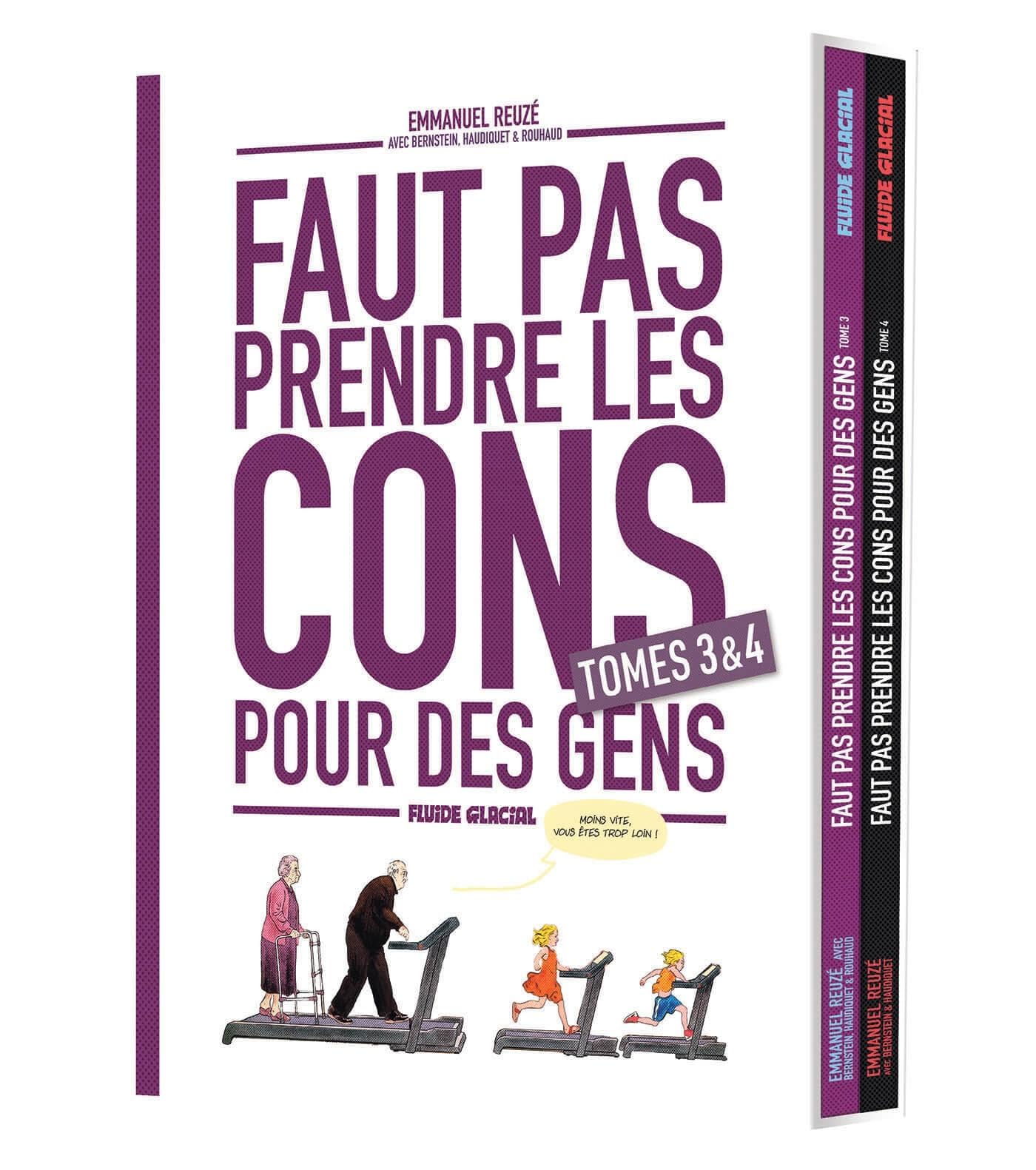 jaquette album Faut pas prendre les cons pour des gens - Coffret tome 03 et 04