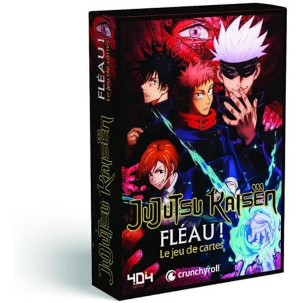 jaquette album Jujutsu Kaisen : Fléaux ! Le jeu de cartes - À partir de 10 ans