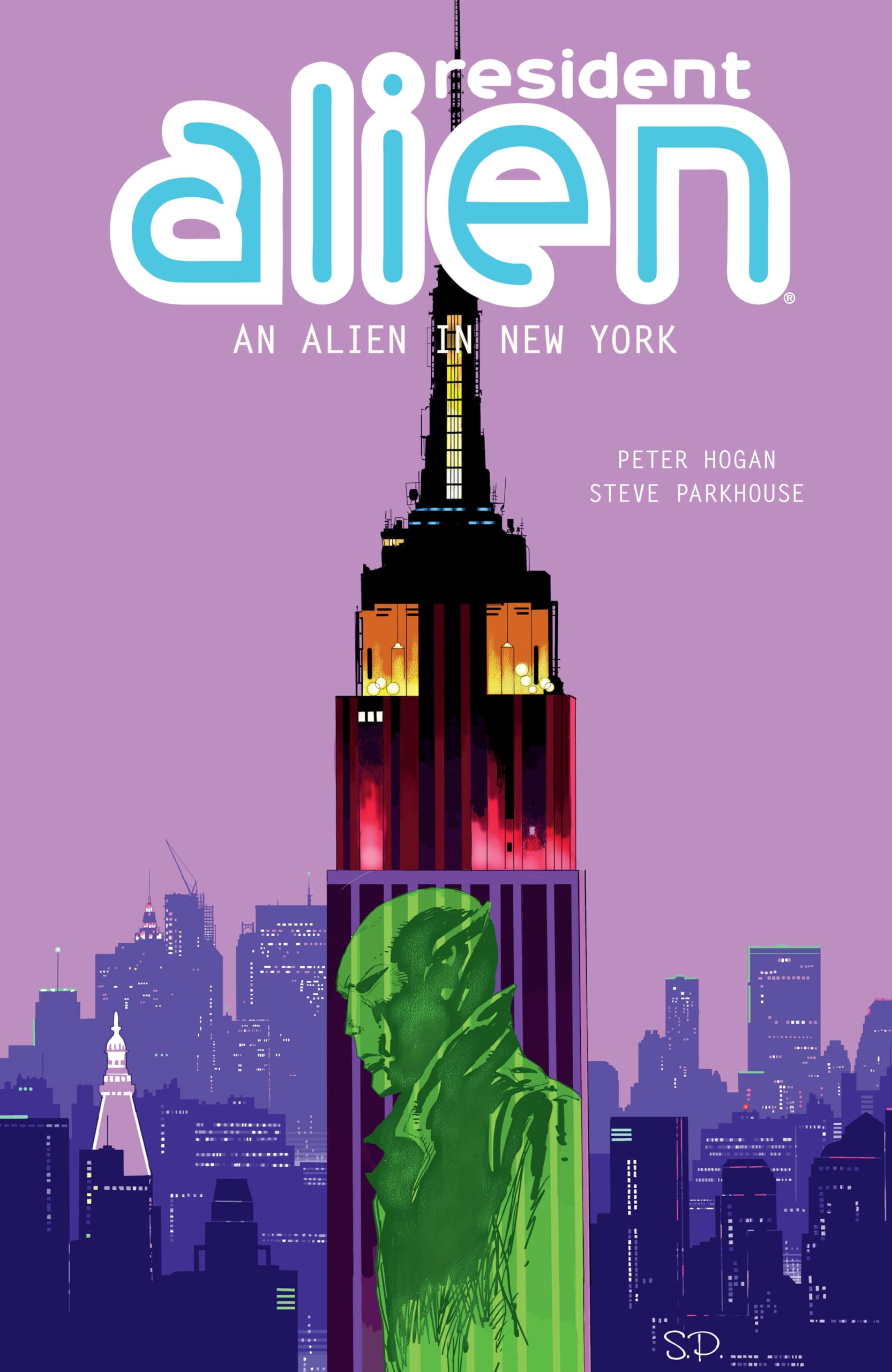 jaquette album Resident Alien Volume 5: An Alien in New York