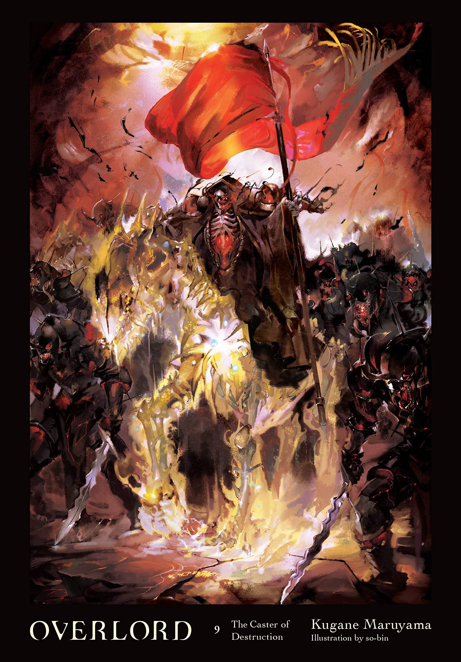 jaquette album Overlord, Vol. 9 (Novel)