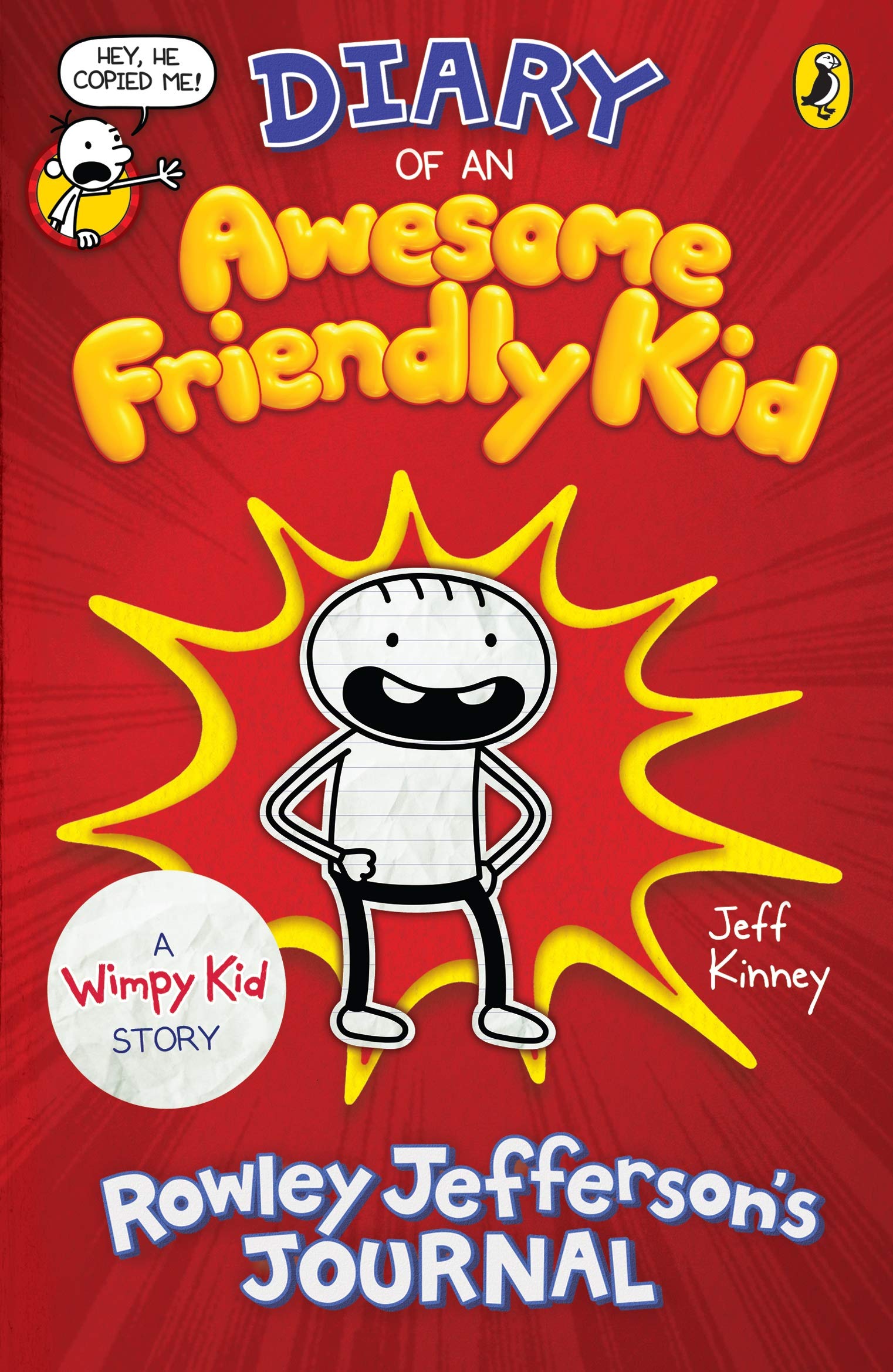 jaquette album Diary of an Awesome Friendly Kid: A HILARIOUS WIMPY KID STORY