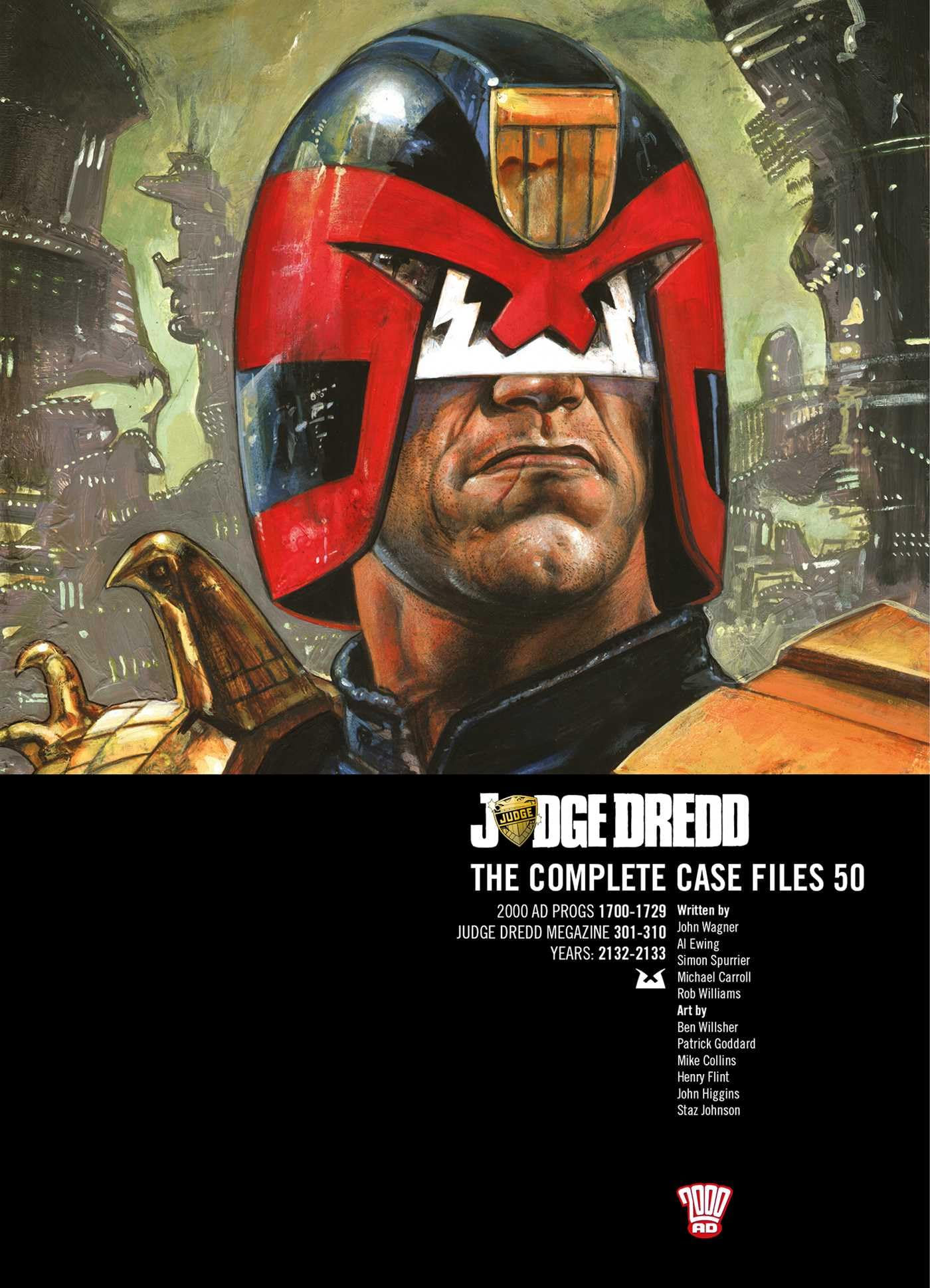 jaquette livre Judge Dredd: The Complete Case Files 50 (Volume 50)