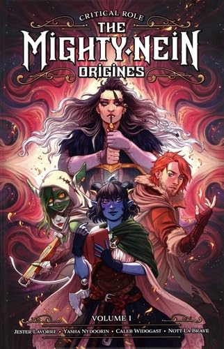 jaquette album Critical Role Mighty Nein Origines - TOME 01