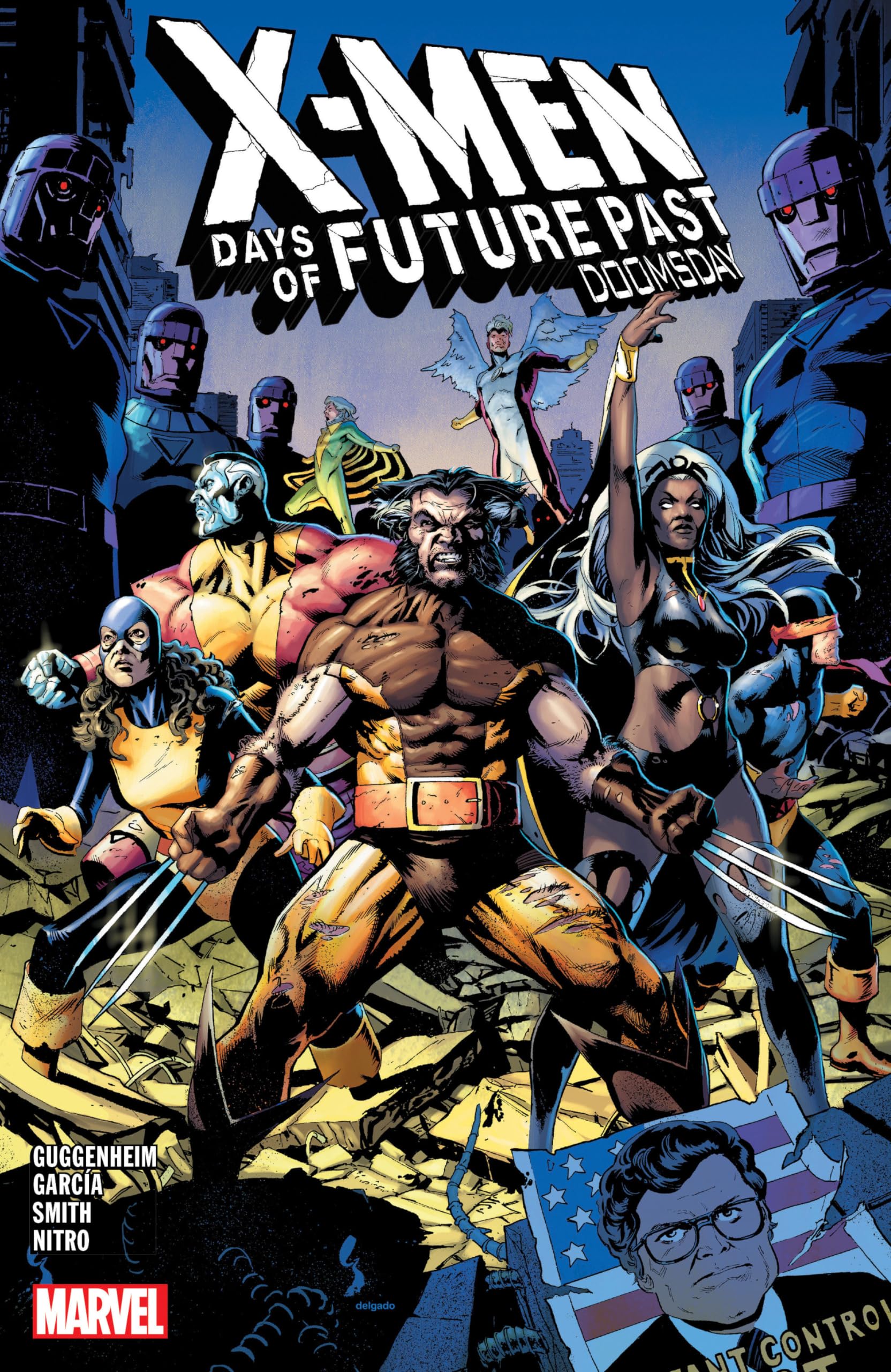jaquette album X-MEN: DAYS OF FUTURE PAST - DOOMSDAY