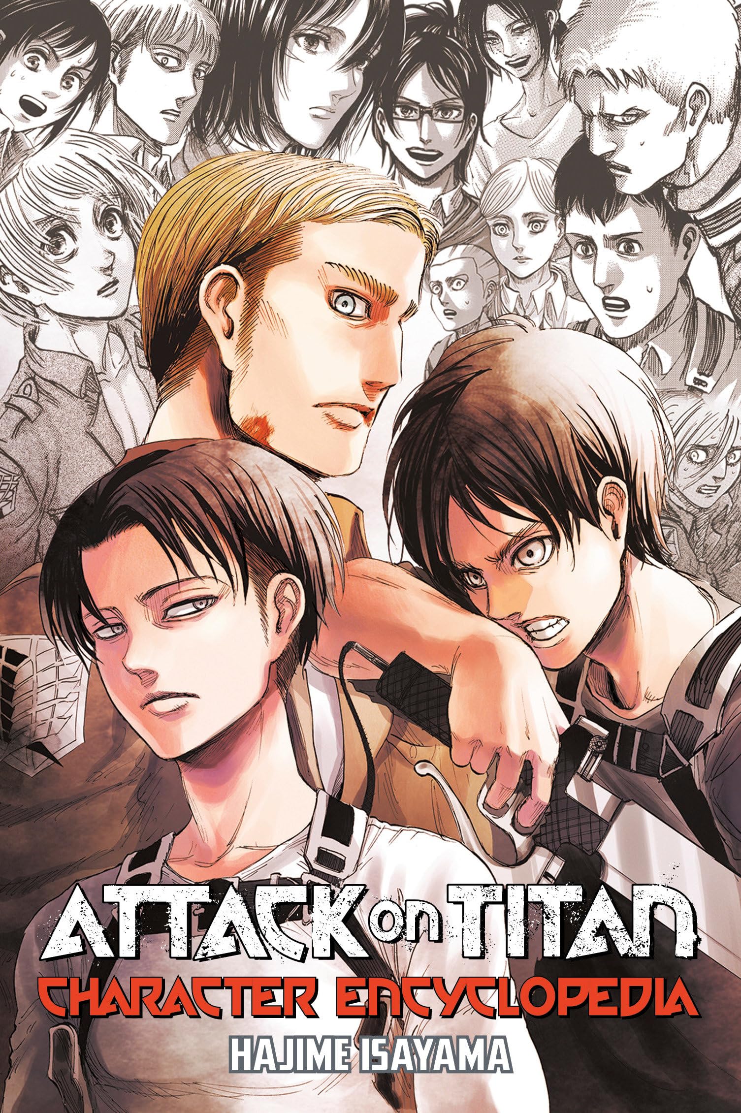 jaquette album Attack on Titan Character Encyclopedia